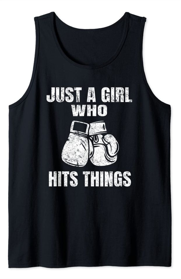Female Boxing Humor Tank Top