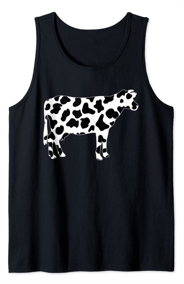 Cow Print Tank Top Cow Pattern