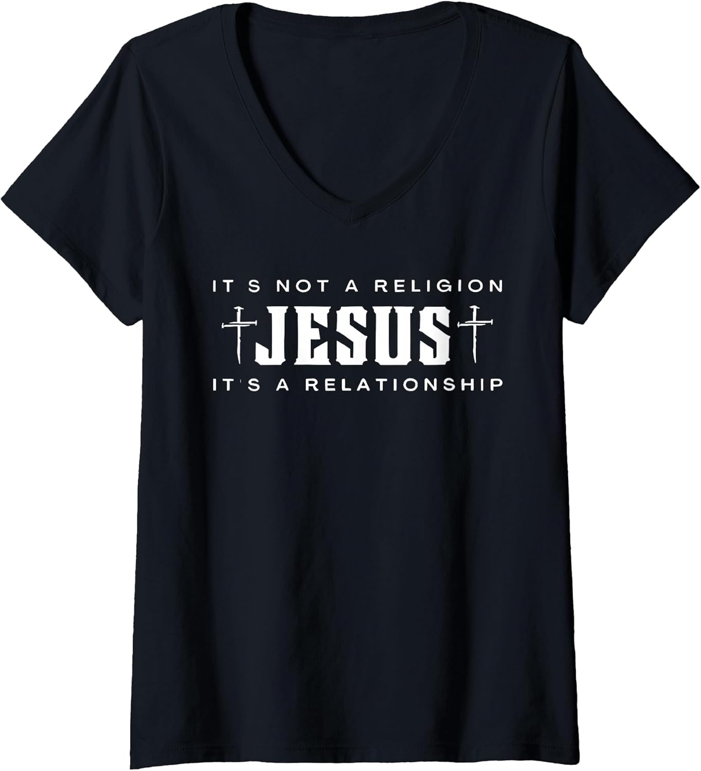 Jesus Not A Religion Relationship Faith Tee