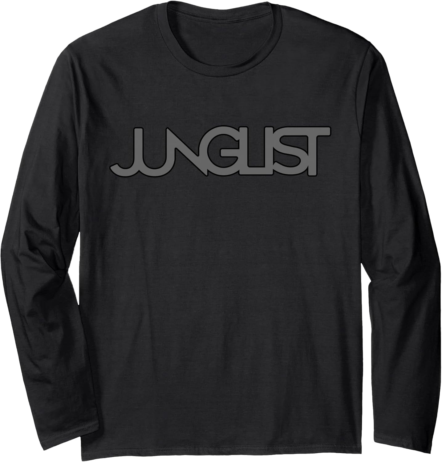 Junglist DNB Minimalist Drum n Bass Raver Long Sleeve T-Shirt