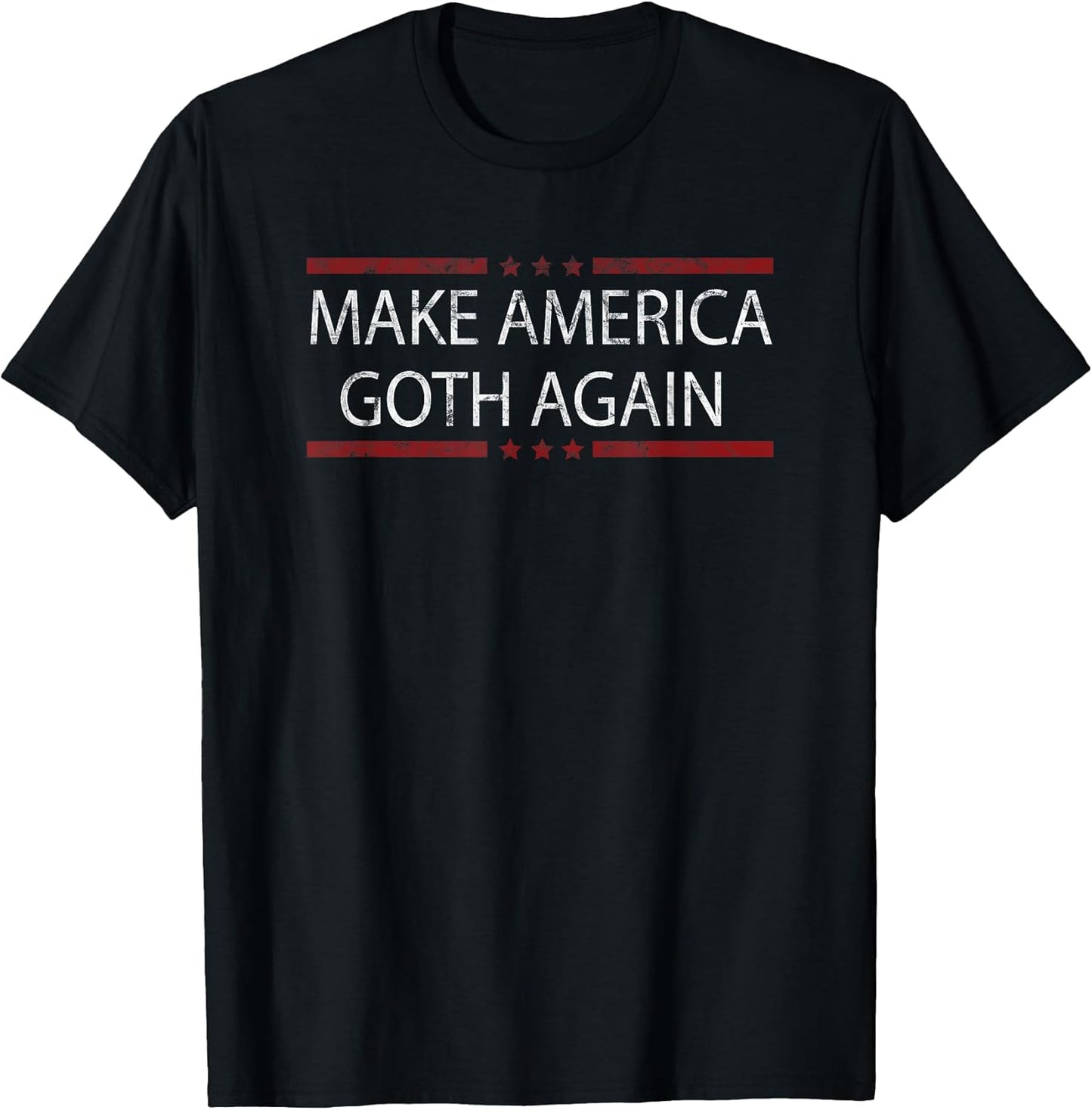 Vintage Make America Goth Again Shirt - Gothic Apparel T-Shirt
