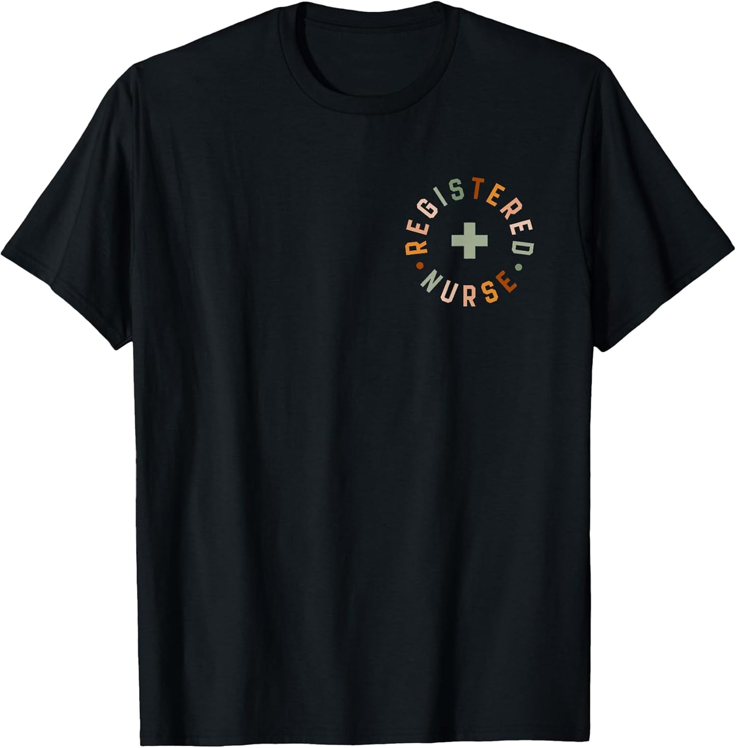 Retro Vintage Registered Nurse Stethoscope Nursing RN Staff T-Shirt