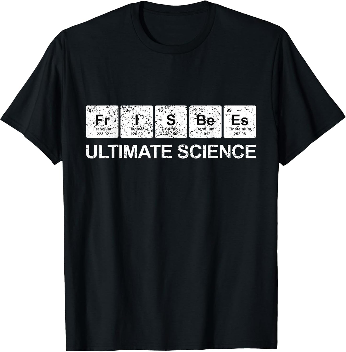 Periodic Table Tees Ultimate Frisbee Gifts Merch