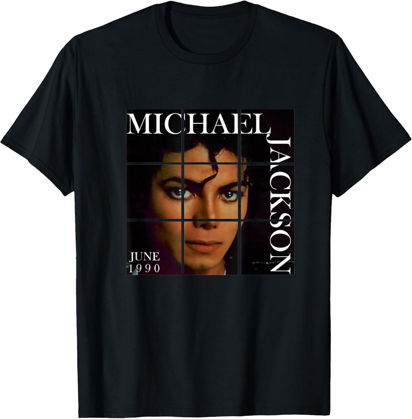 Michael Jackson MJ-016 T-Shirt - Unisex-Kids, Black, Small