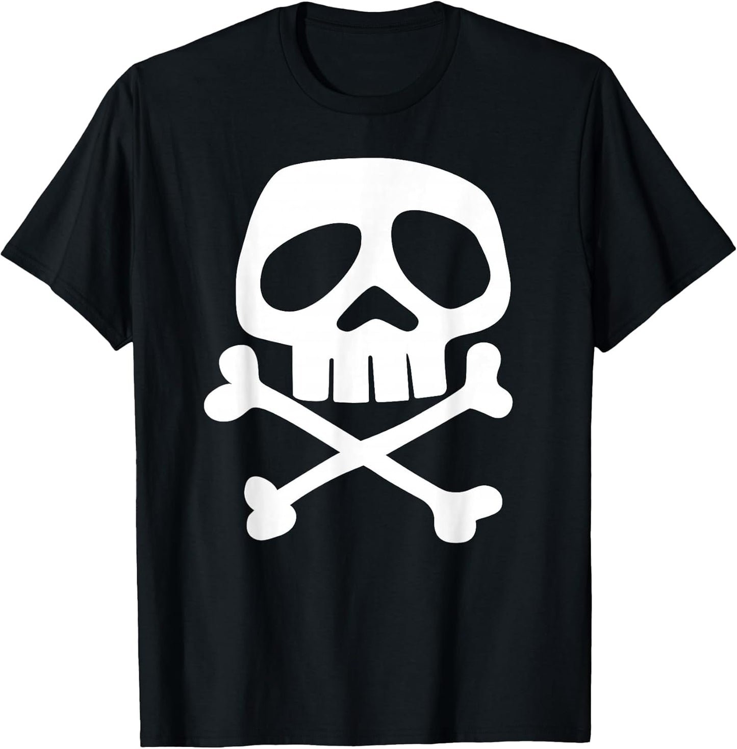 Punk Rock Skull and Bones - 1980's Punk Rock T-Shirt