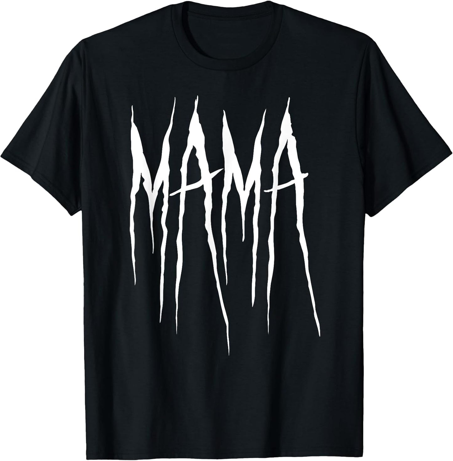 Goth punk emo metal Mama mother's day funny fun T-Shirt