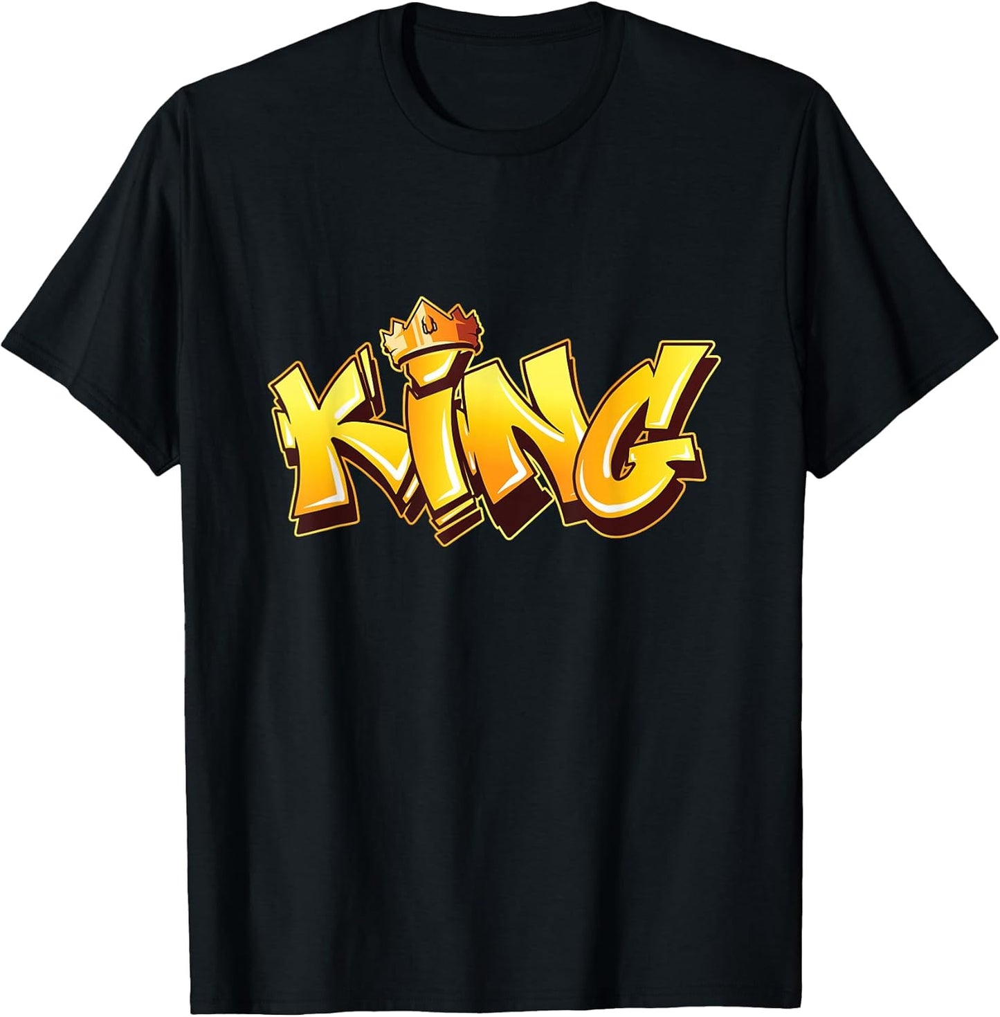 King Graffiti Art Street Art Urban Style Spray Paint Hip Hop T-Shirt