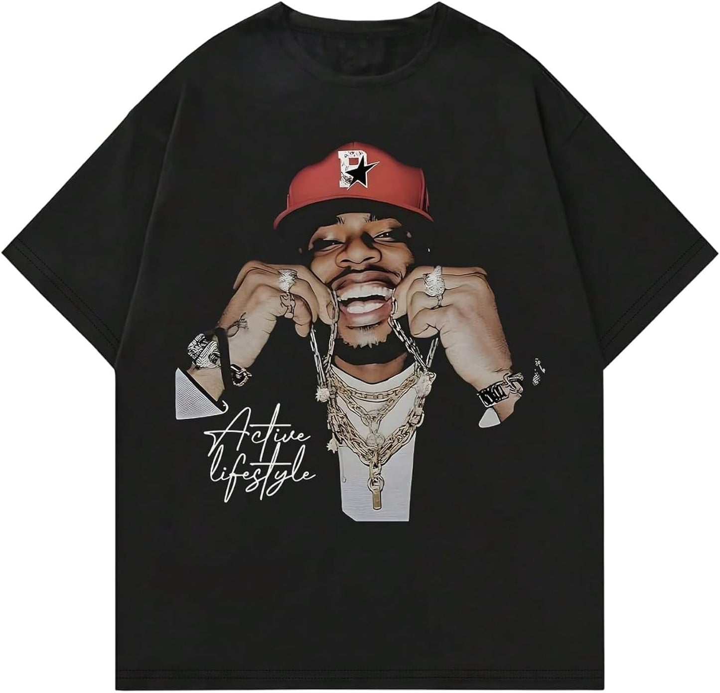 Women's Y2k Graphic Tees Short Sleeve T Shirt Crewneck Summer Vintage Streetwear Tops