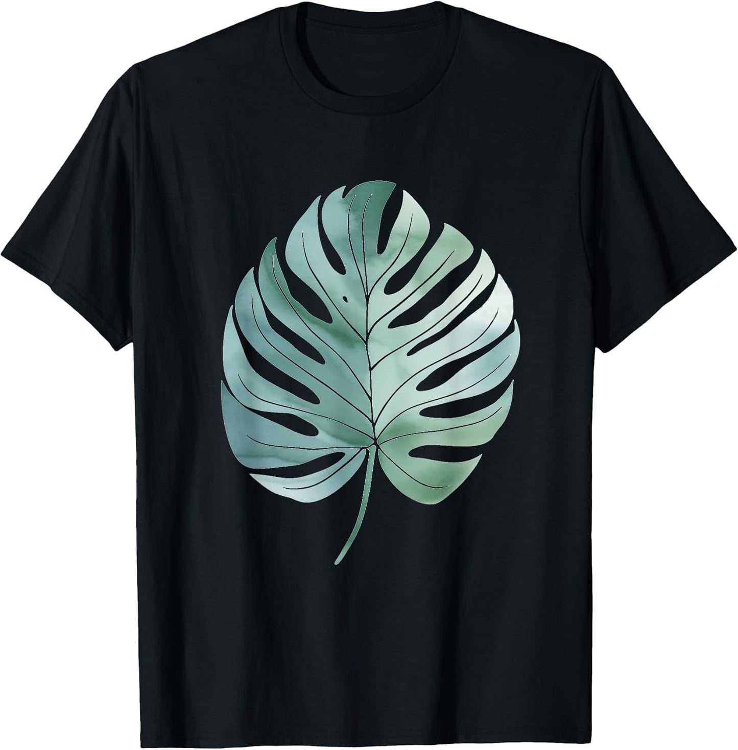 Monstera Leaf House Plant Lover Vintage Urban Jungle T-Shirt