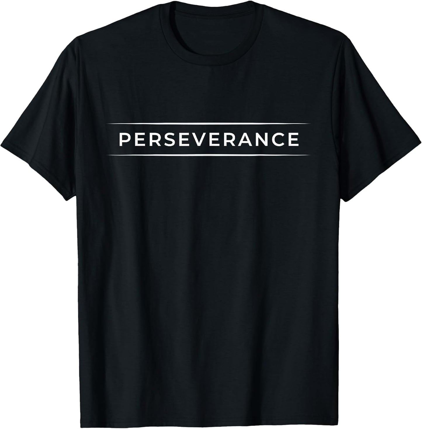 Perseverance Minimalist Graphic for Personal Growth T-Shirt
