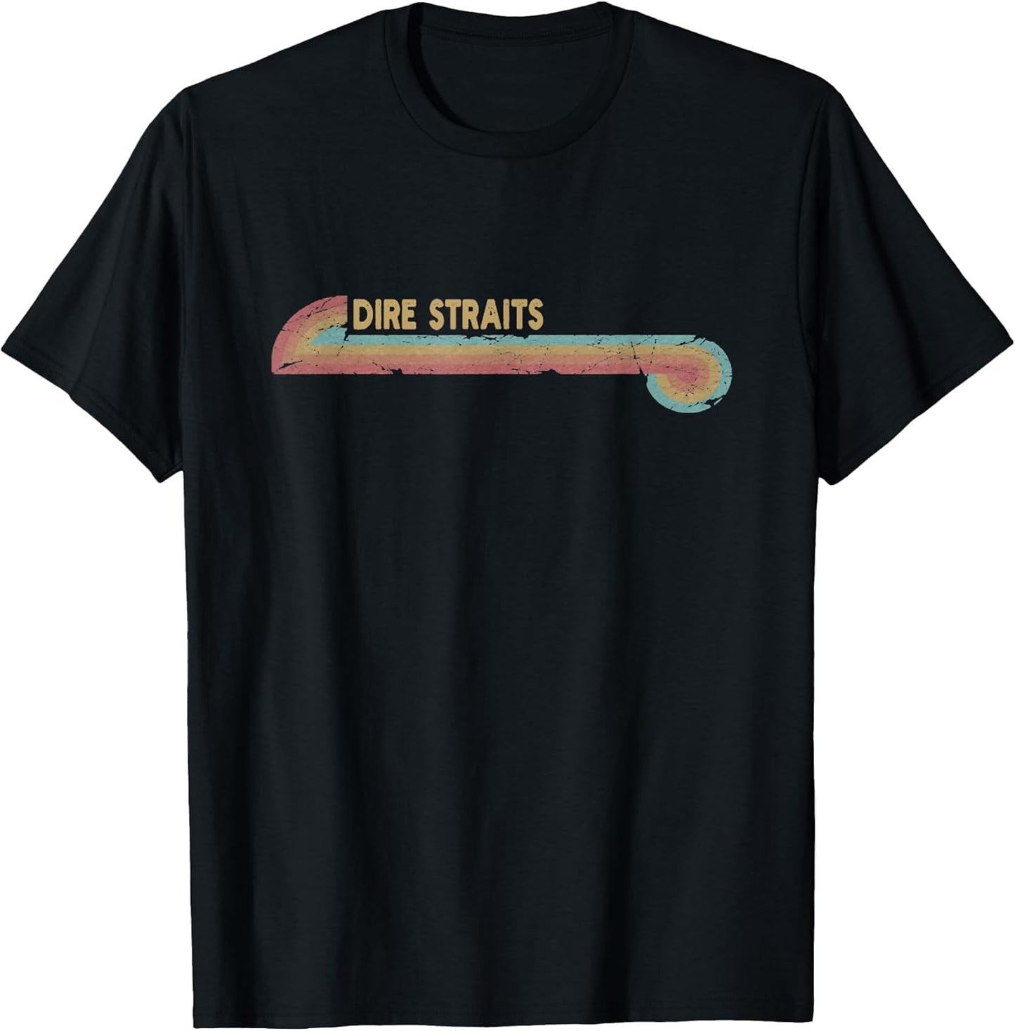 Retro Line Dire Straits Cassette Stripes Musician