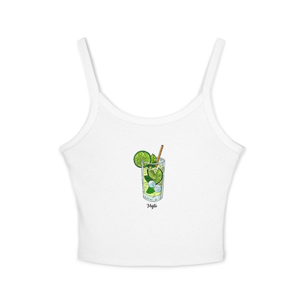 Mojito Mixed Drinks Tank Top | Stylish Spaghetti Strap Camisole