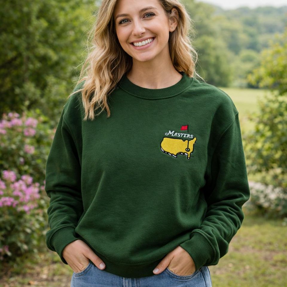 Embroidered Masters Golf Sweatshirt/Hoodie/T-shirt