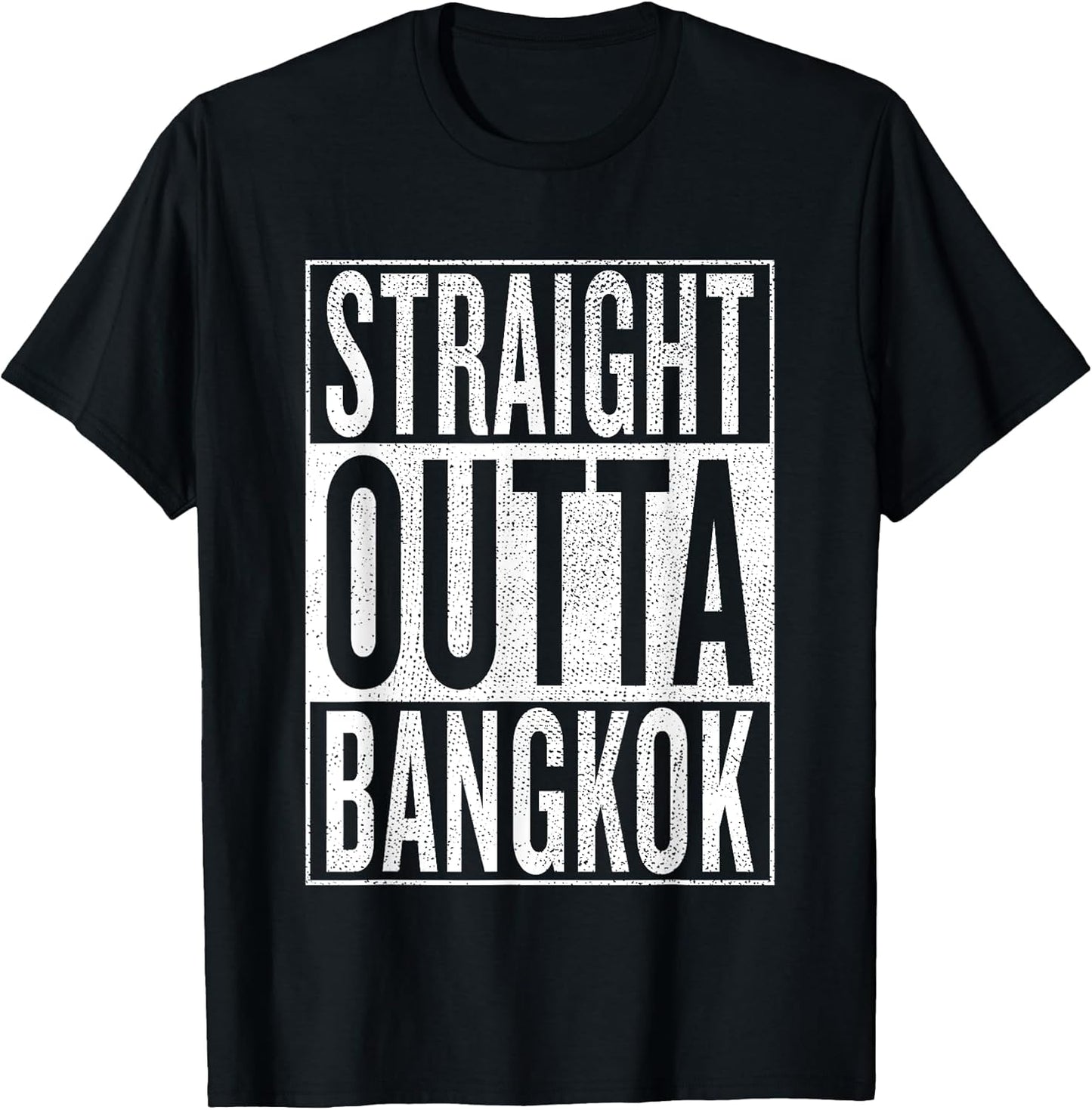 straight outta Bangkok cool bday party tees