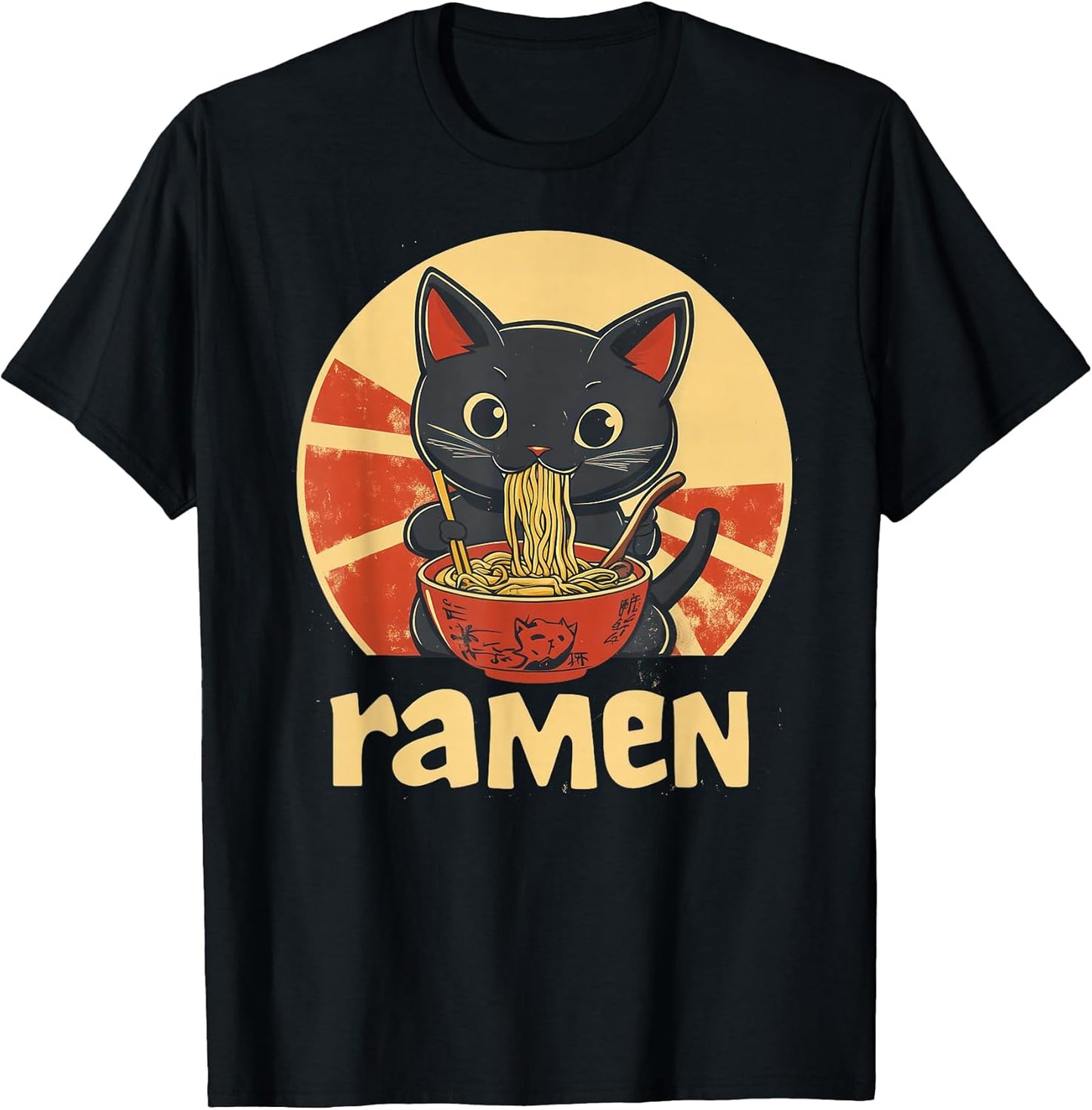 The Anime Cat Ramen japanese noodle merch