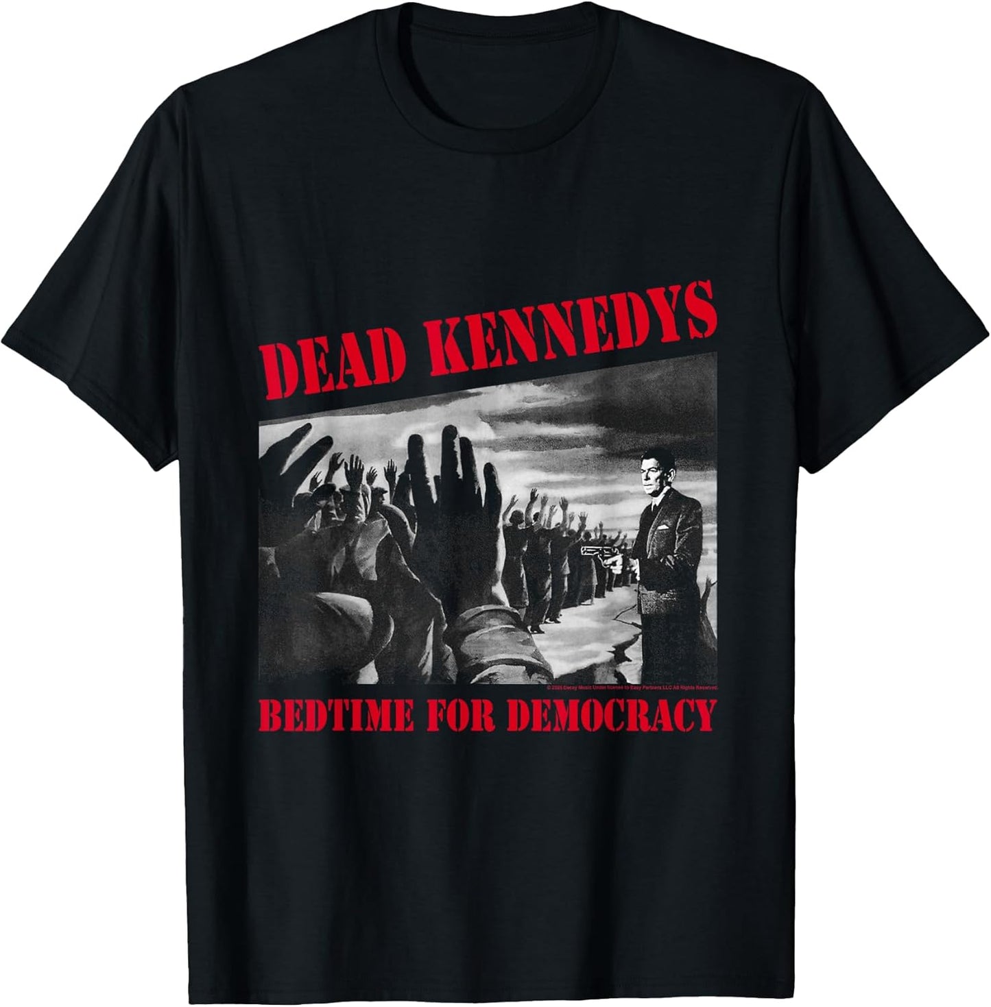 Bedtime for Democracy Vintage Punk Band T-Shirt