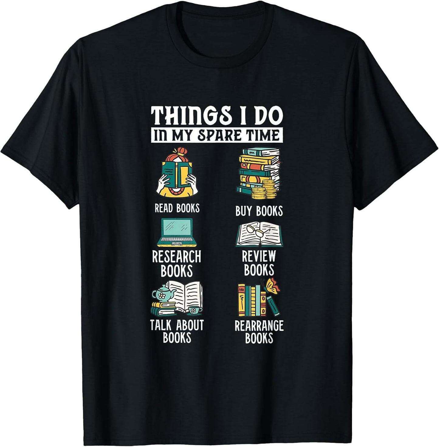 Bookish Reading Addict Spare Time Gifts