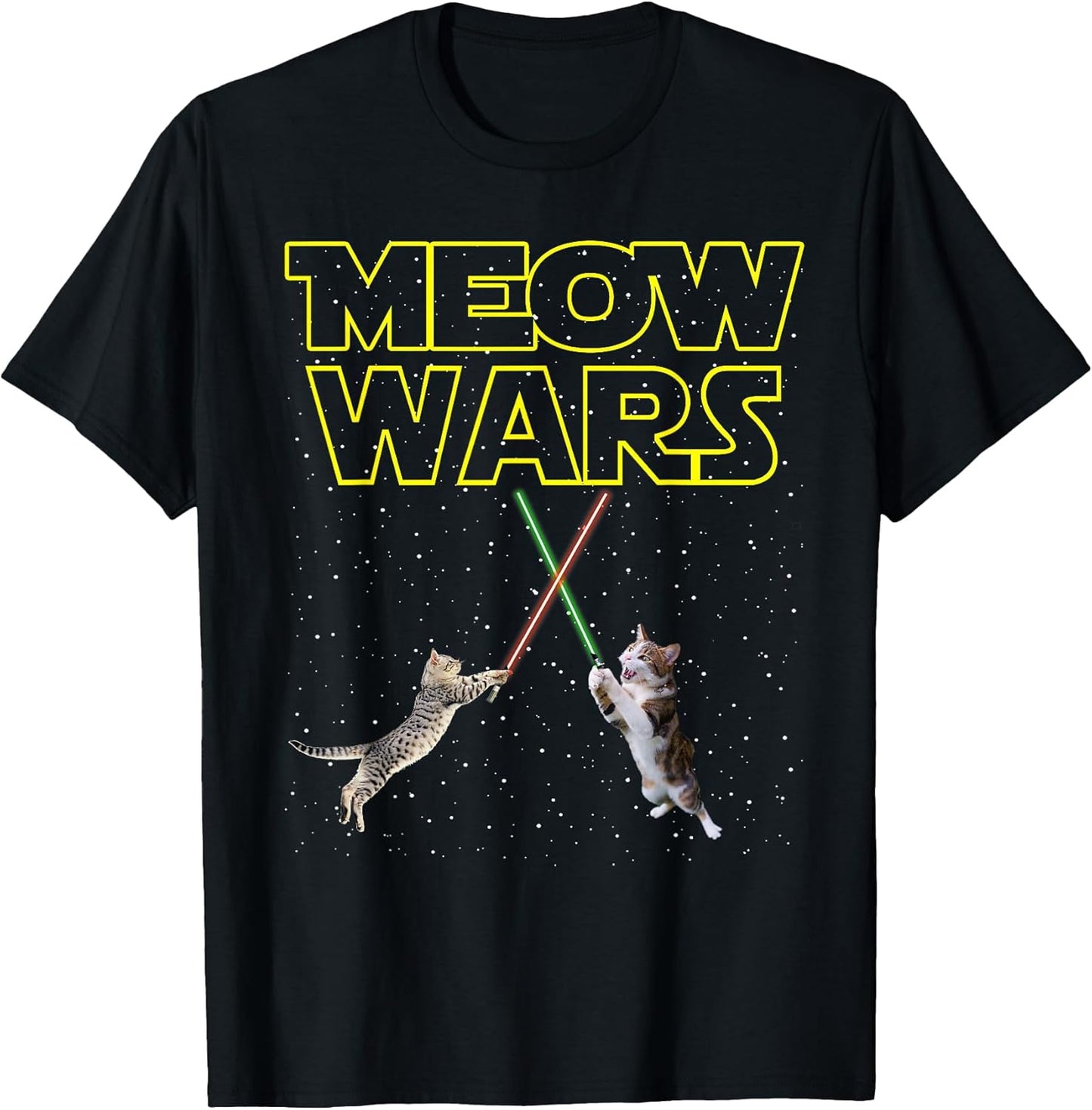 Meow Wars Funny Cats Gift Shirt