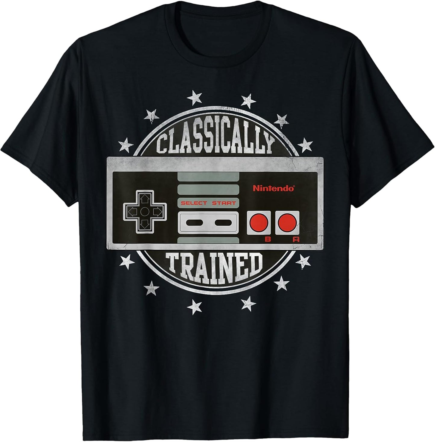 NES Controller Classically Trained Graphic T-Shirt T-Shirt Small