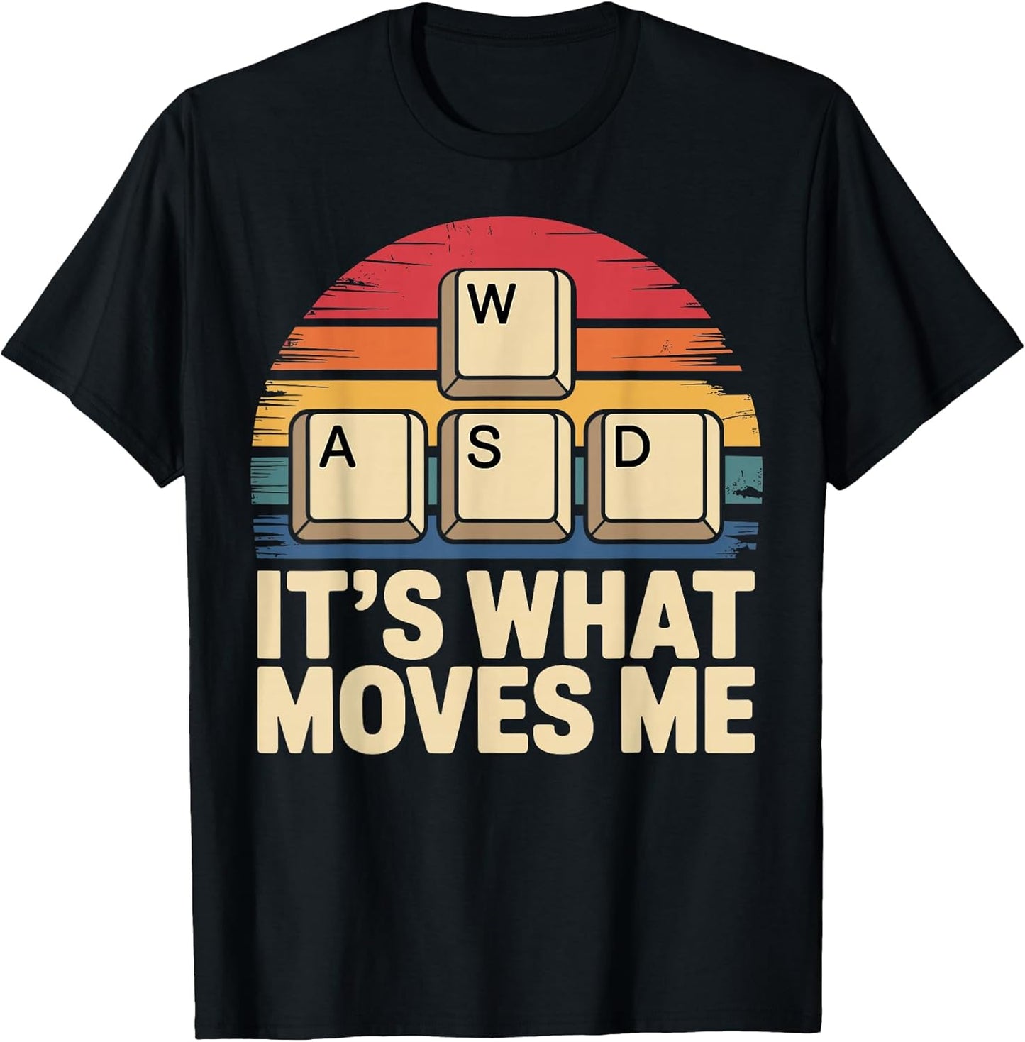 Gaming Retro WASD Men Women Kids Gifts Apparel