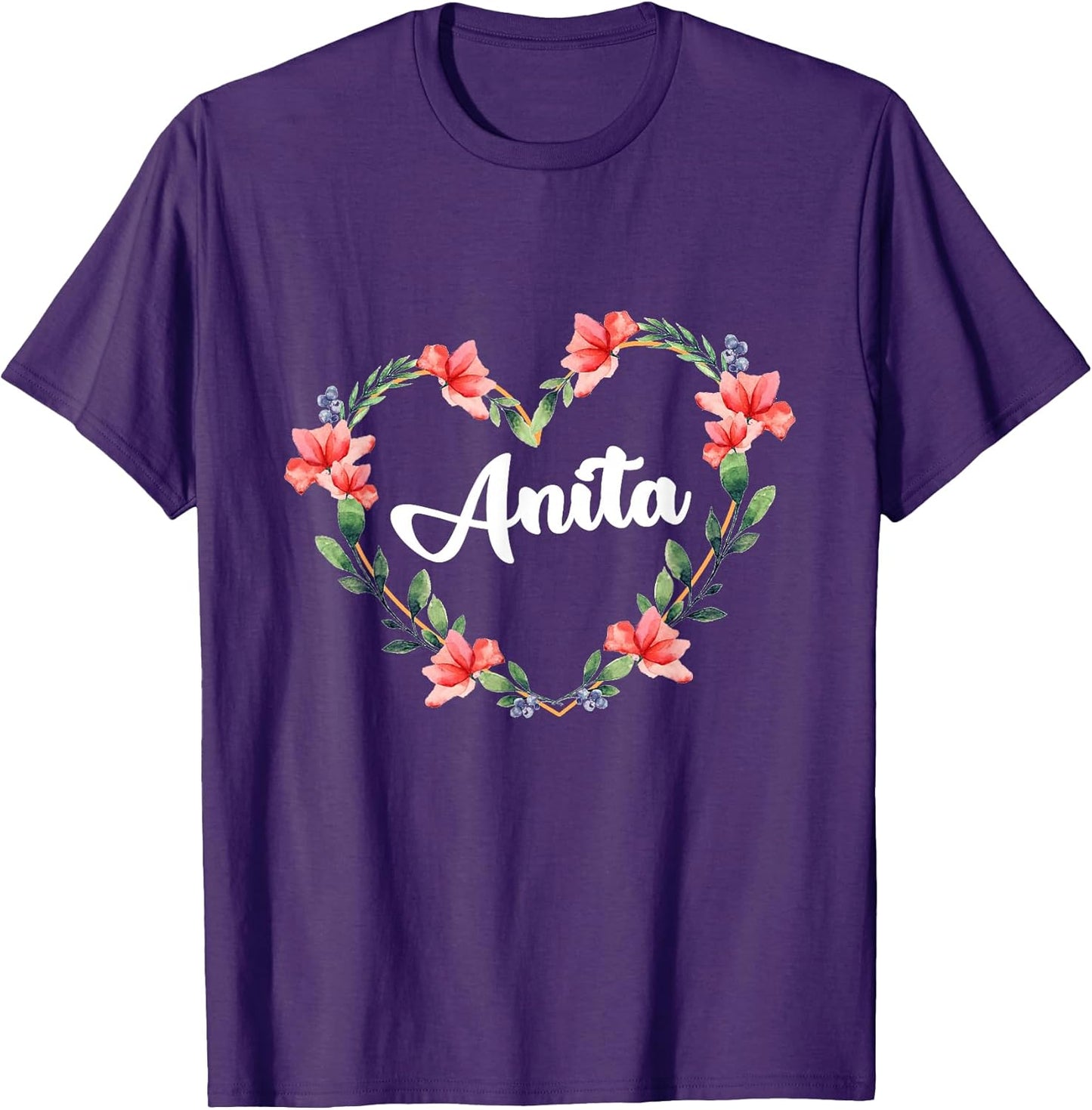 Floral Name Anita Gift Idea