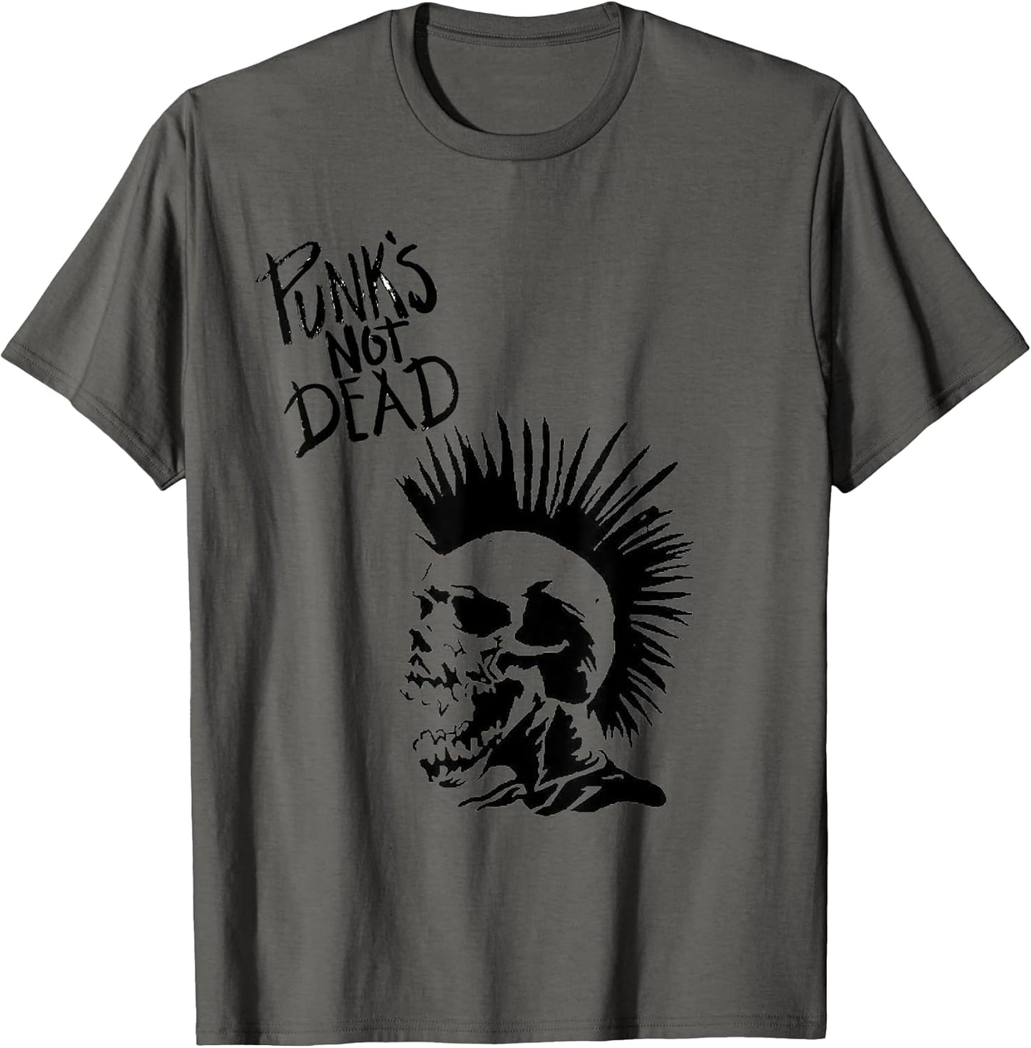 Punk's not dead skull, punk rock tshirt