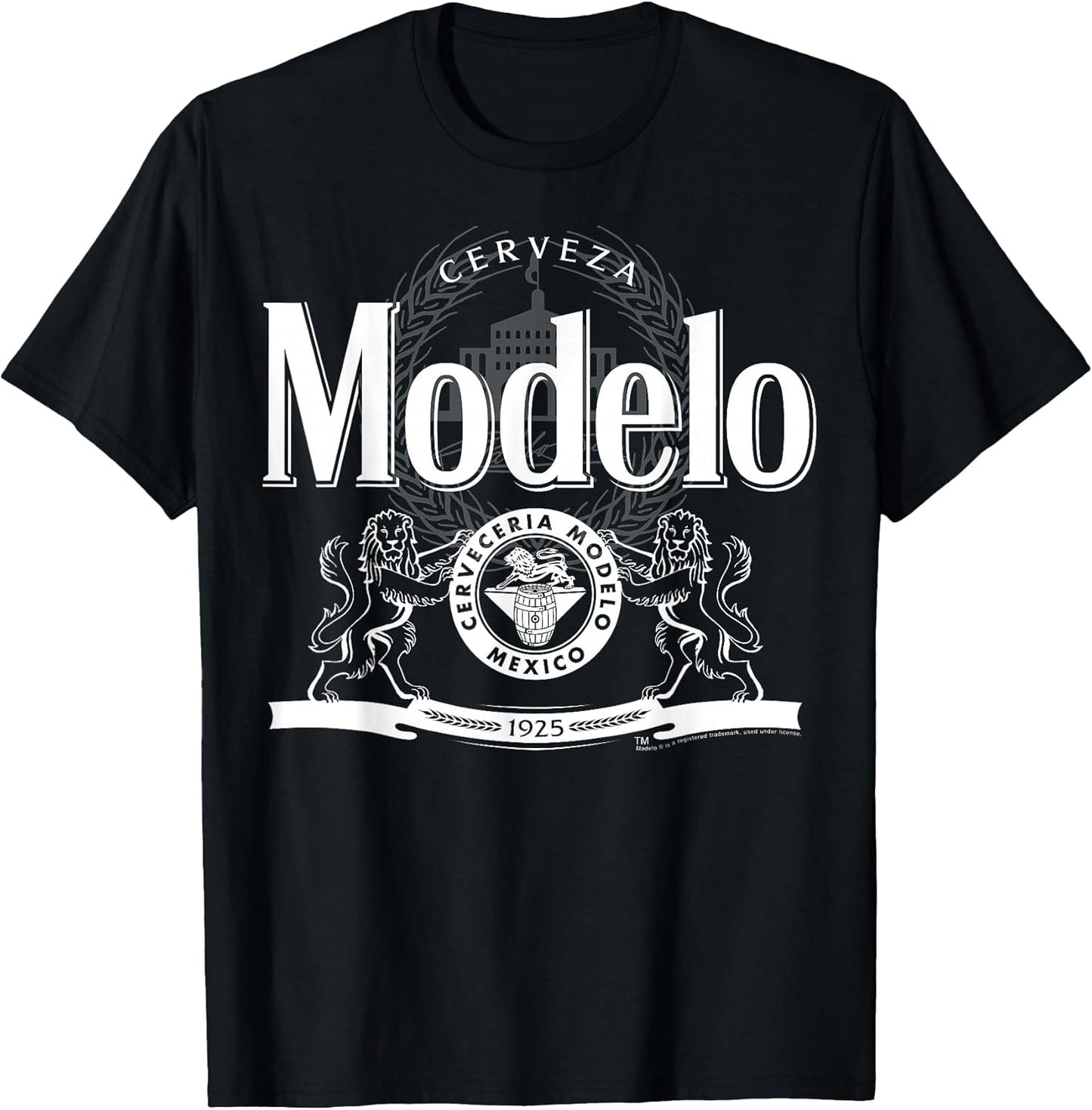 Classic Modelo Logo Graphic T-Shirt Small