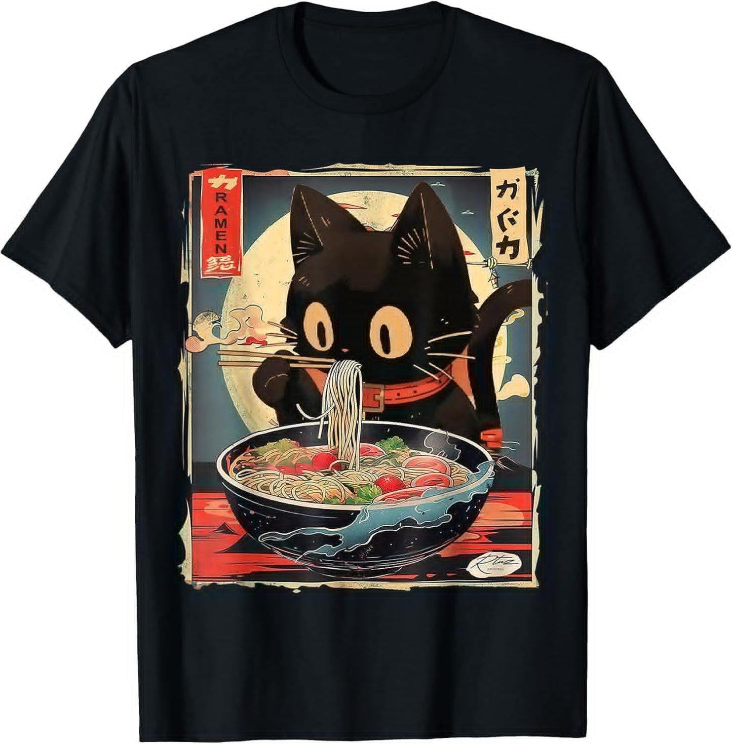 Cat Ramen Manga Anime for Kids Boys Girls Teens