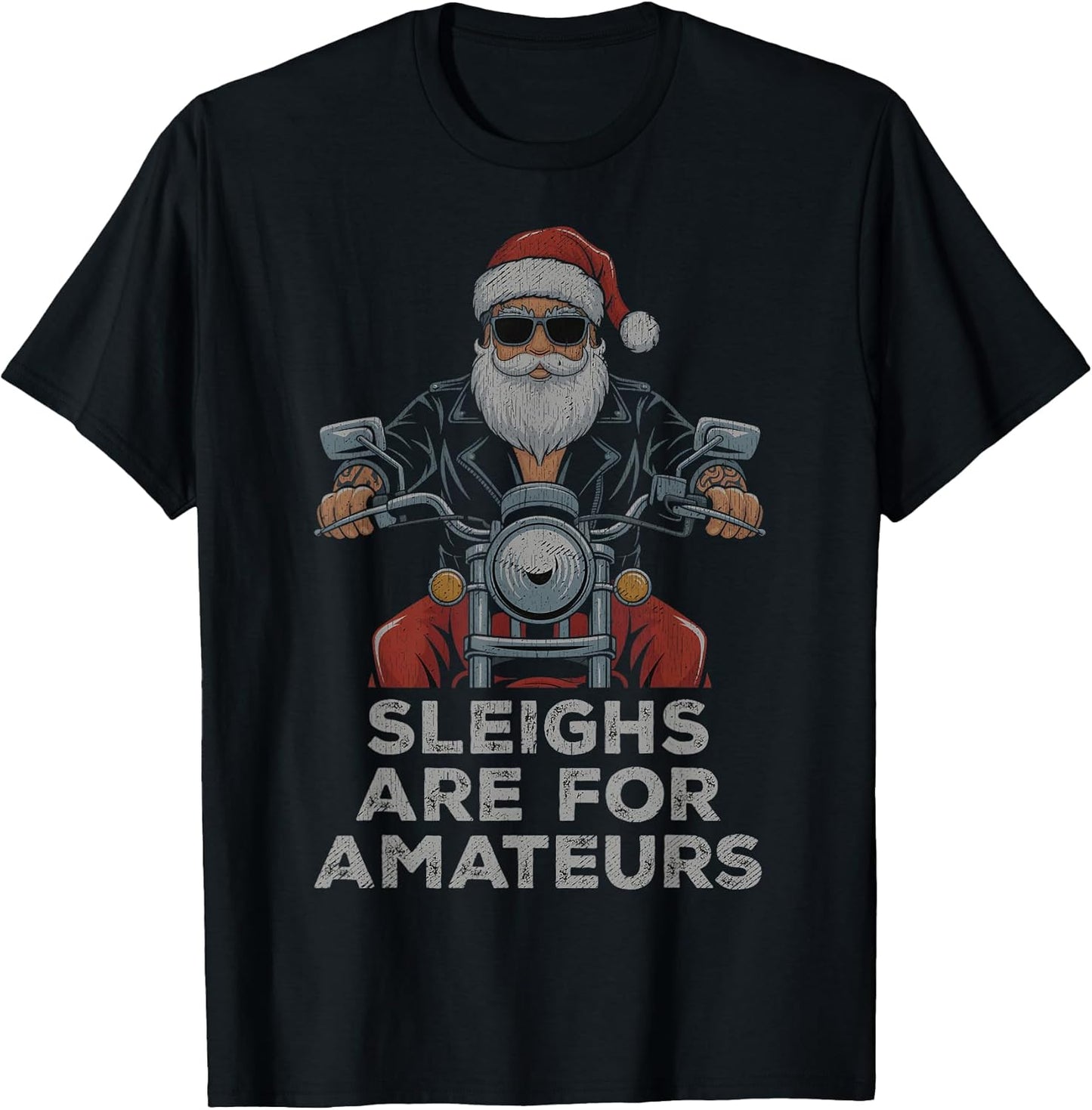 Christmas Motorbike Merch For Men Humorous Biker