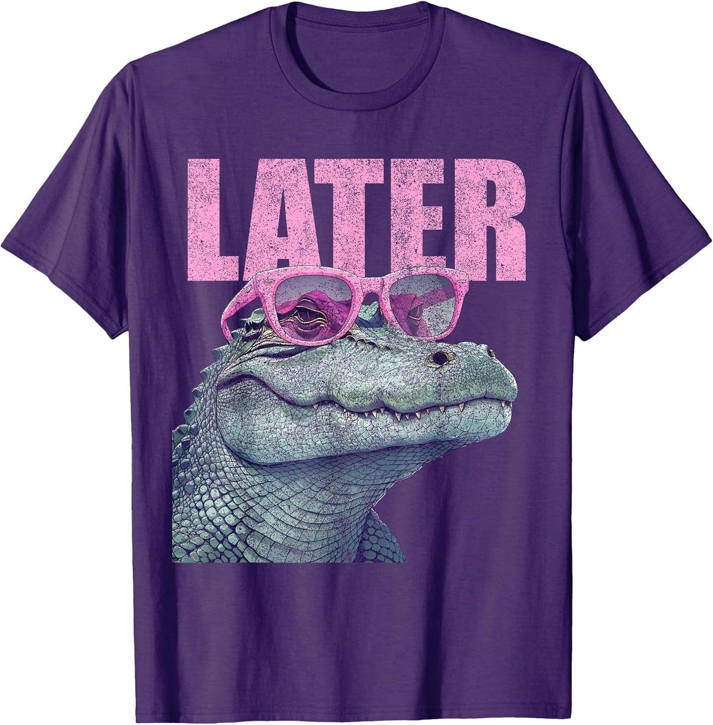Funny Later Gator Sarcastic Saying Vintage Later Alligator T-Shirt