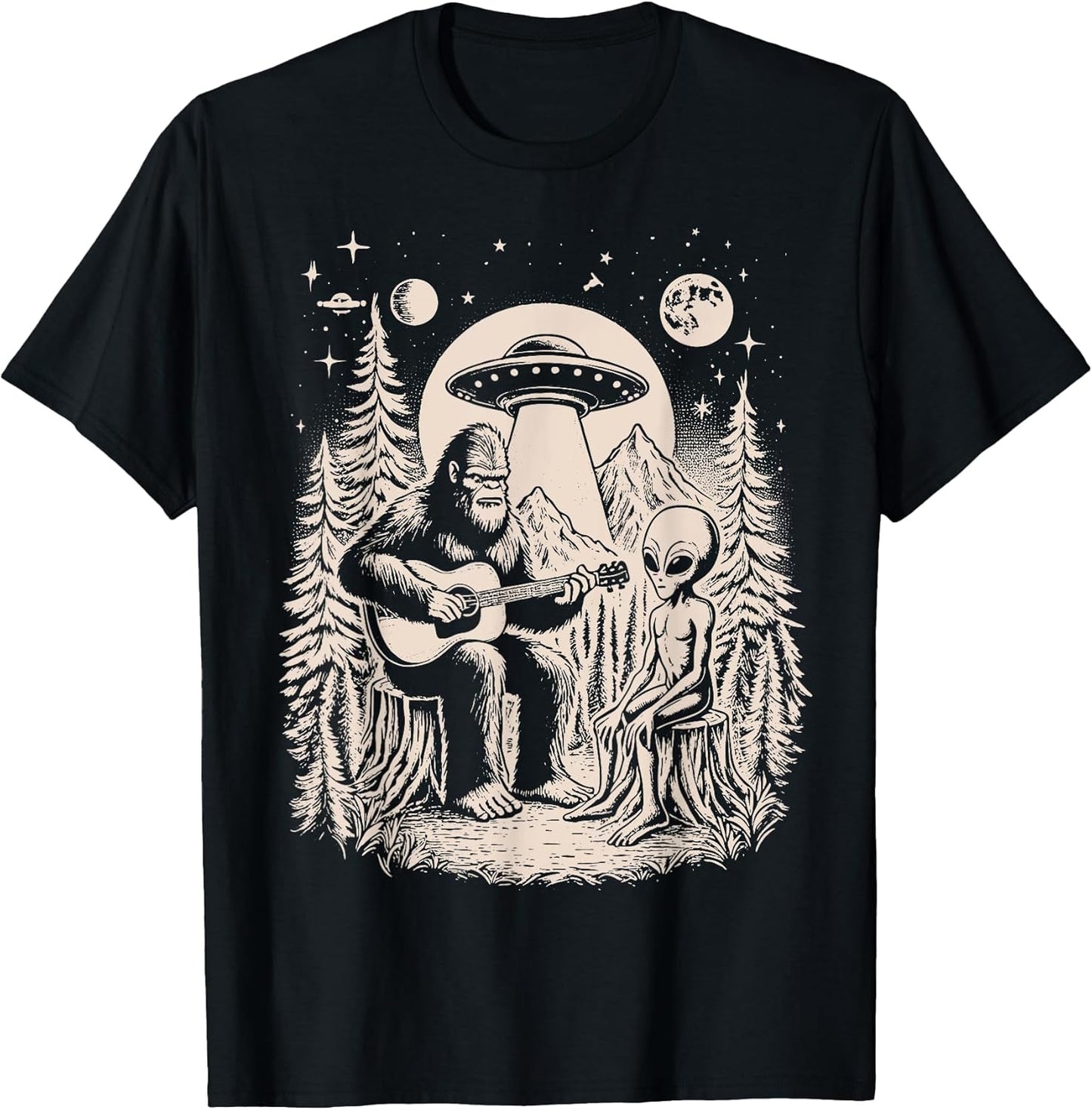 Big Foot Alien Spaceship Sasquatch Co.