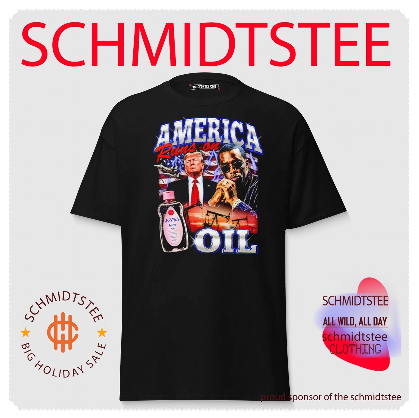 America Runs on Oil Trump Diddy shirt
