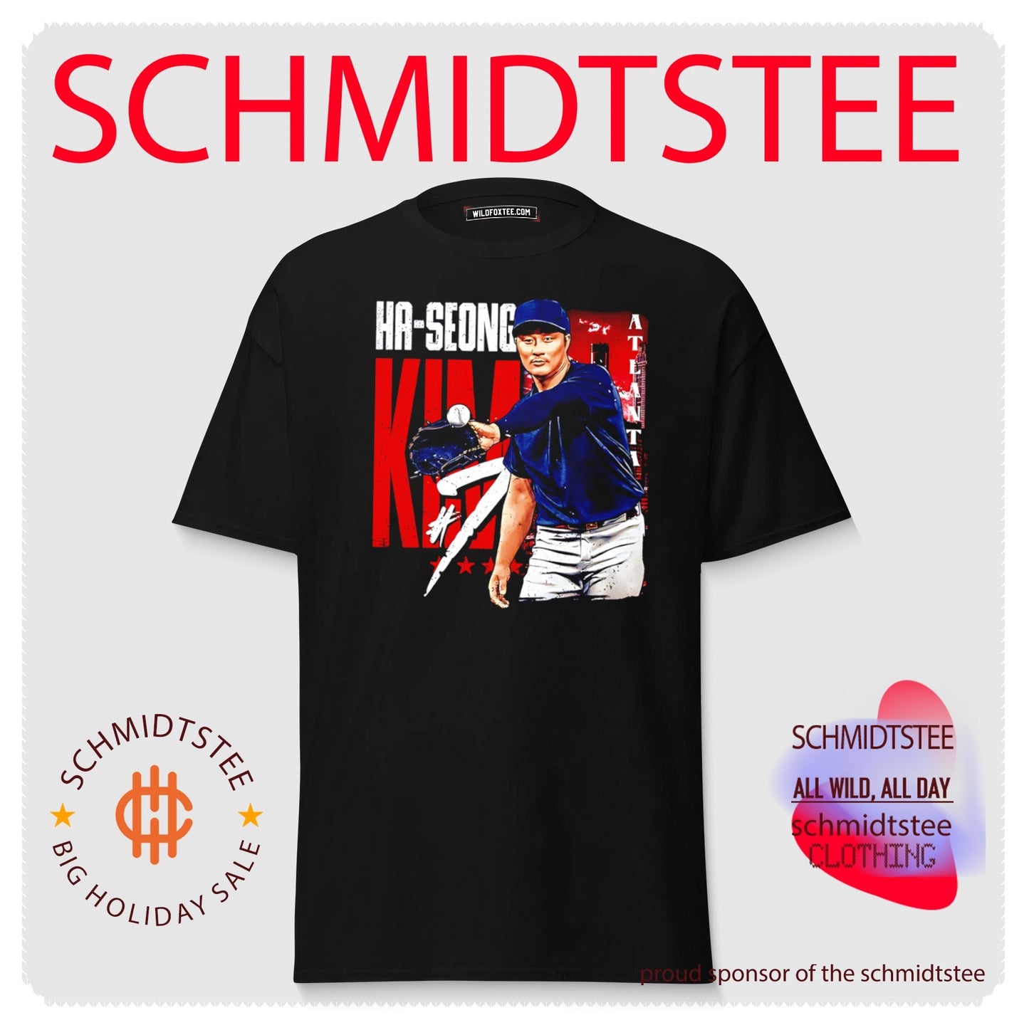 Atlanta Braves Ha Seong Kim illustration shirt