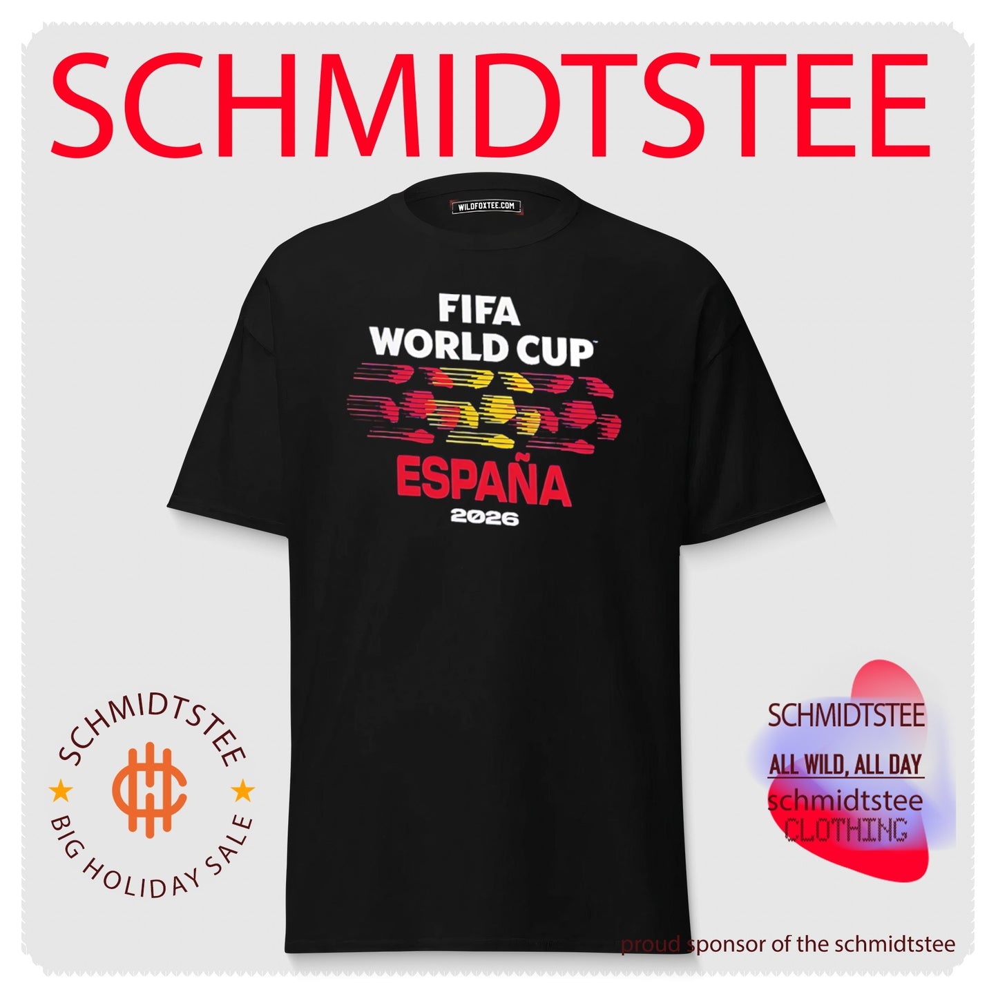 Ballon Espagne Coupe du Monde de la FIFA 2026 shirt