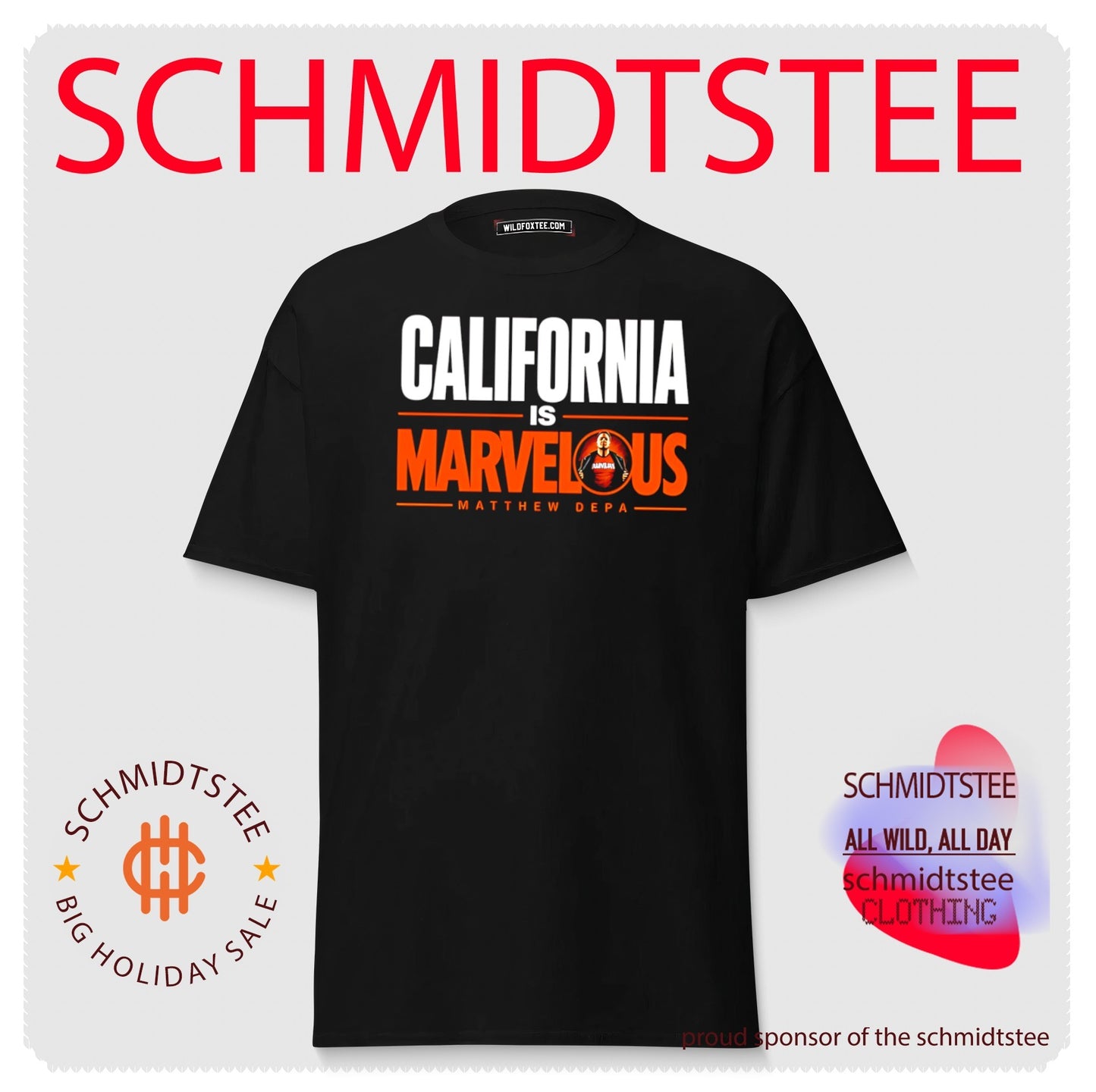 California is marvelous Matthew Depa shirt