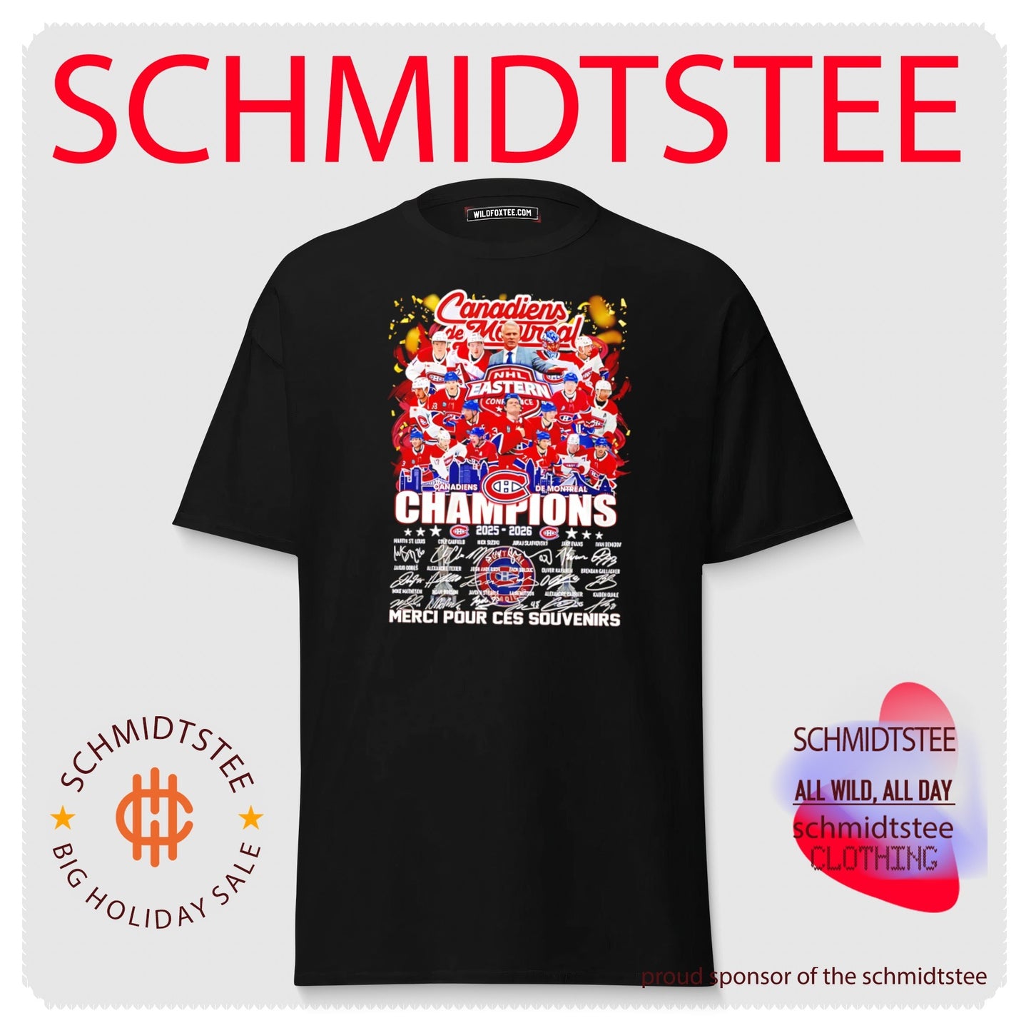 Canadiens de Montreal 2026 NHL Eastern Conference Merci pour ces souvenirs shirt