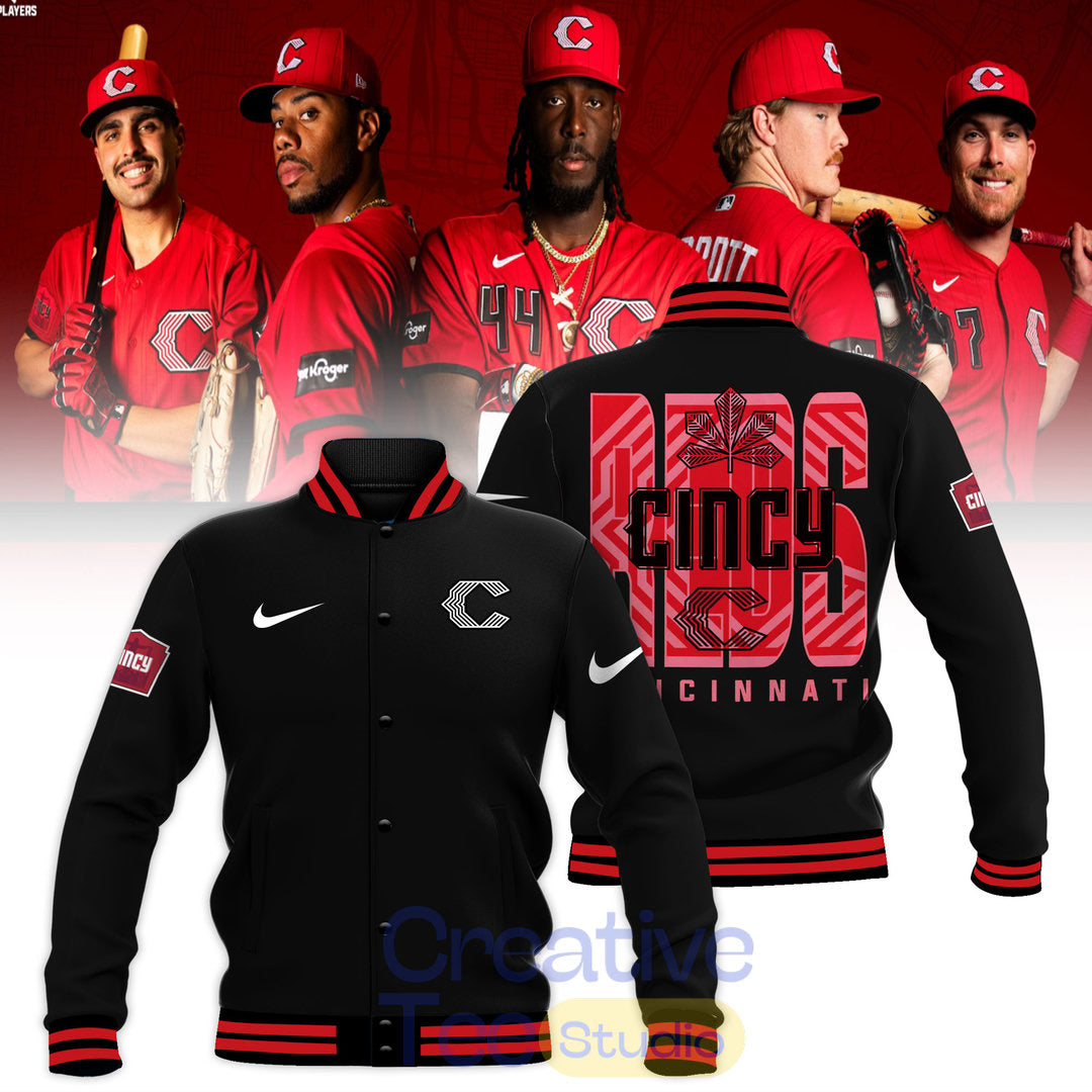 Cincinnati Reds 2026 City Connect Stadium Baseball Jacket