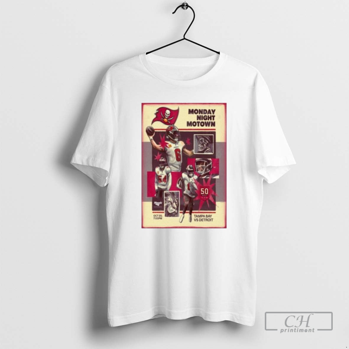 Classic Tampa Bay Vs Detroit Oct 20 2025 At Ford Field Shirt Sweater