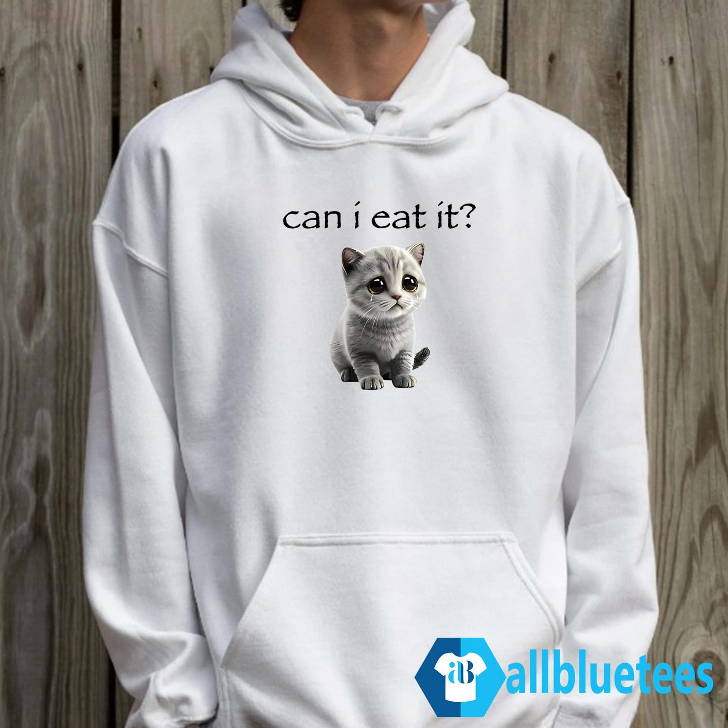 Crying Cat Can I Eat It Shirt