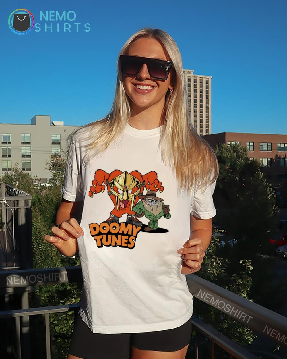 Doomy Tunes Looney Tunes character Taz shirt