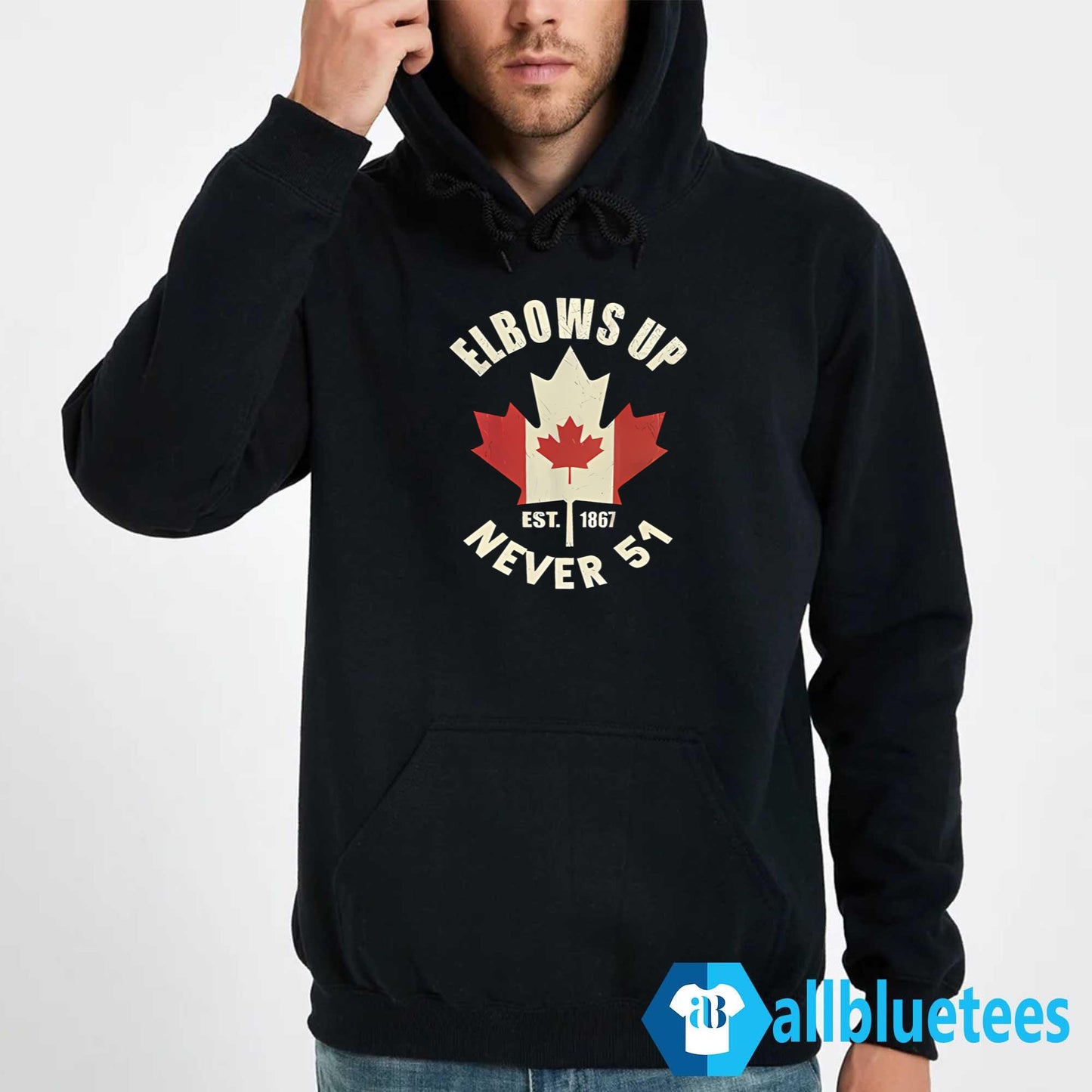 Elbows Up Est. 1867 Never 51 Shirt