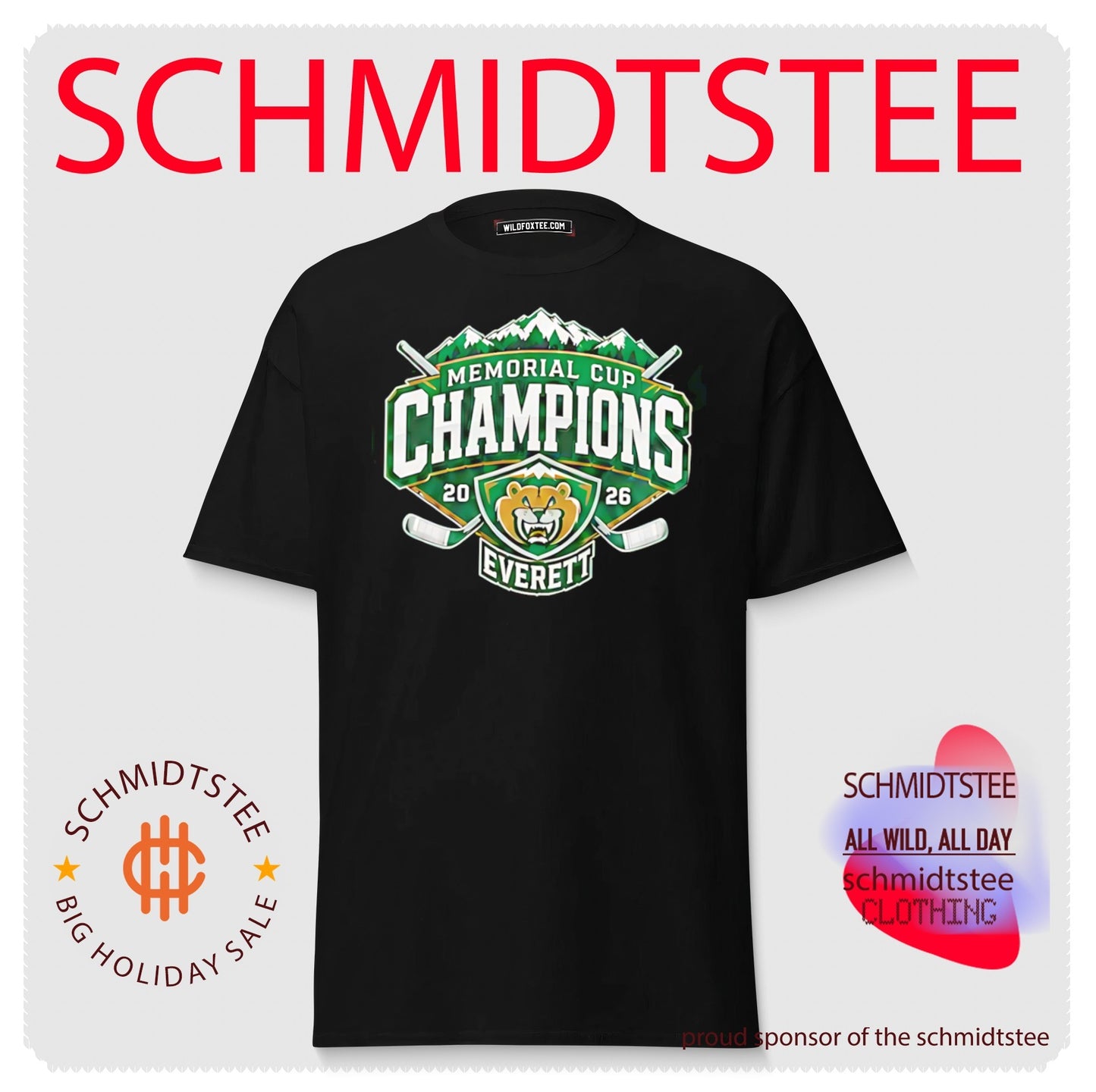 Everett Silvertips 2026 Memorial Cup Champions shirt