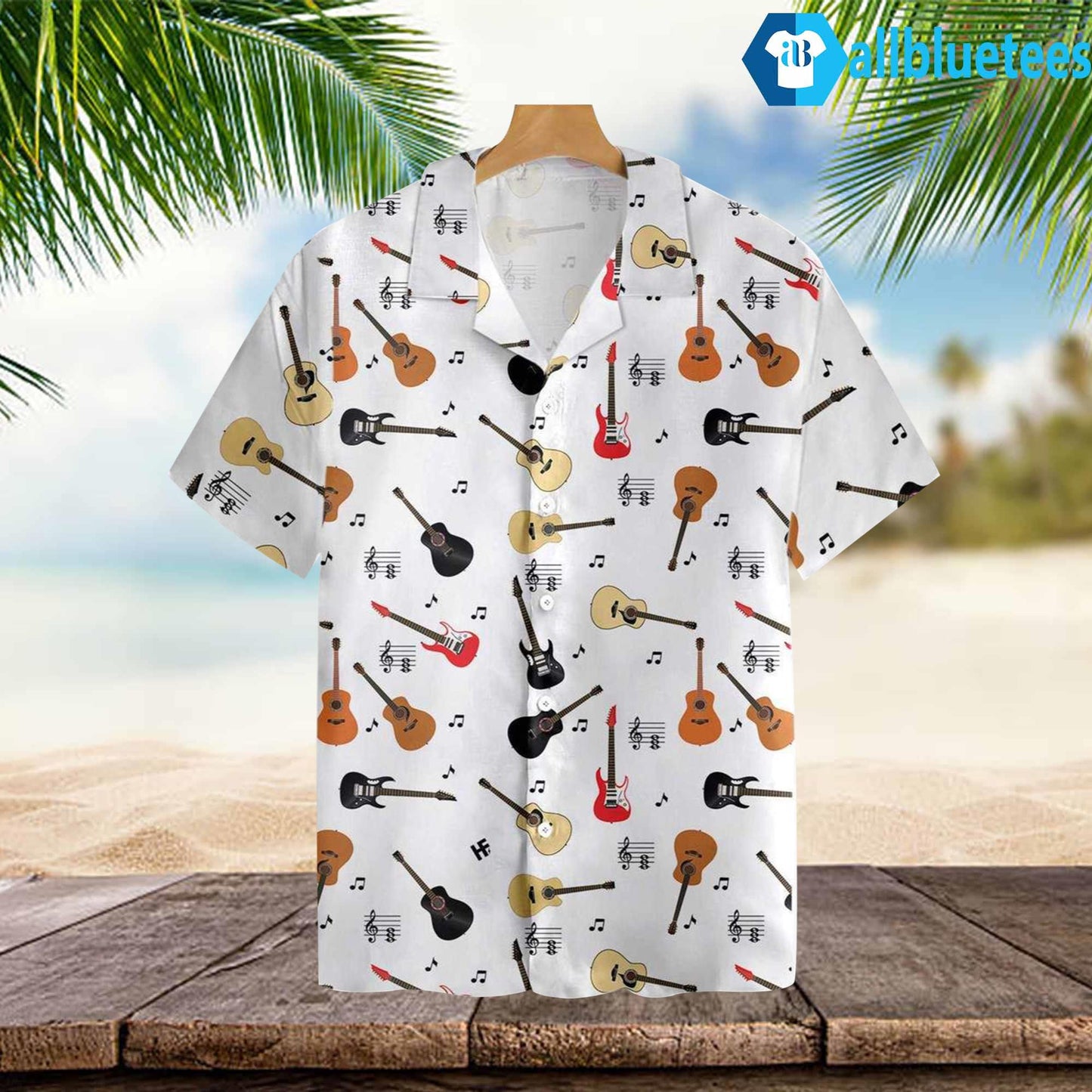 Guitars Hawaiian Shirt