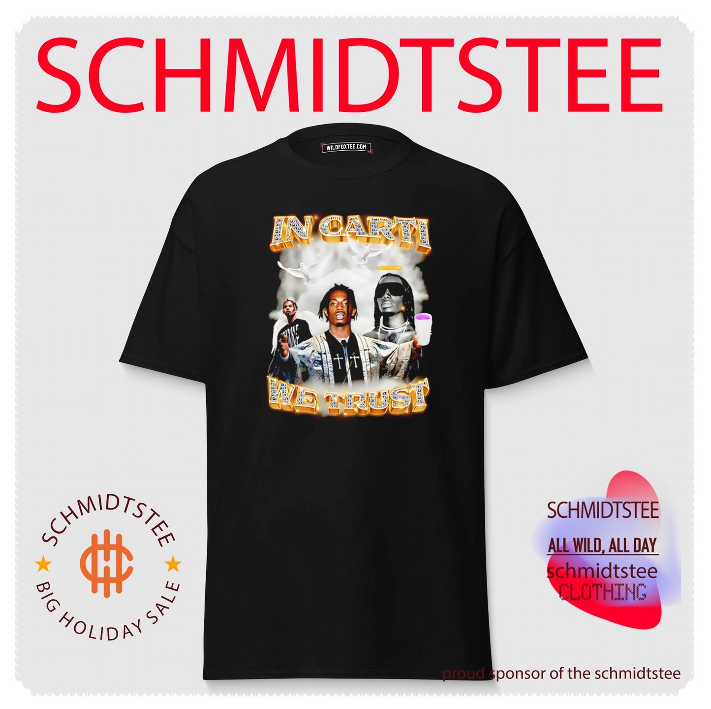 In Carti we trust vintage graphic shirt