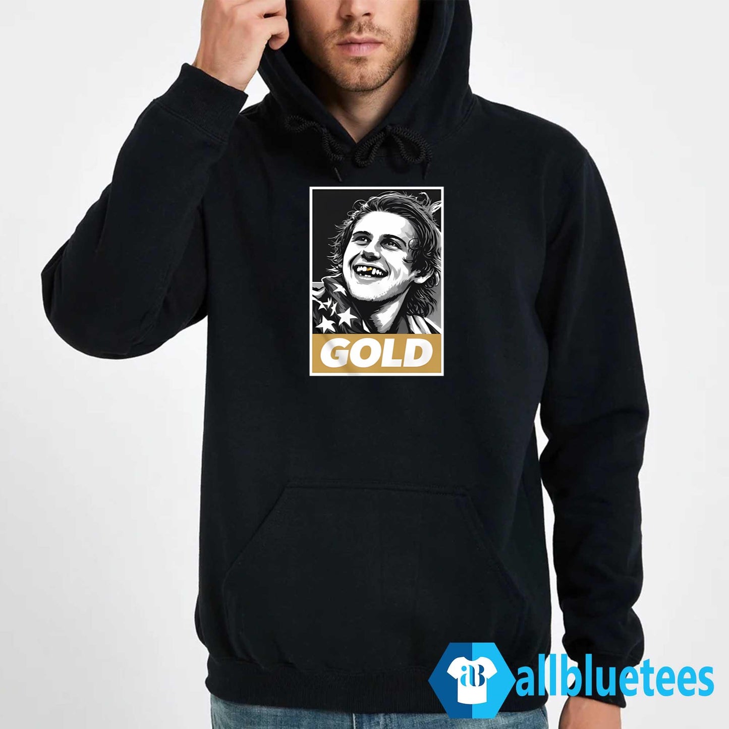 Jack Hughes Olympic Gold Shirt
