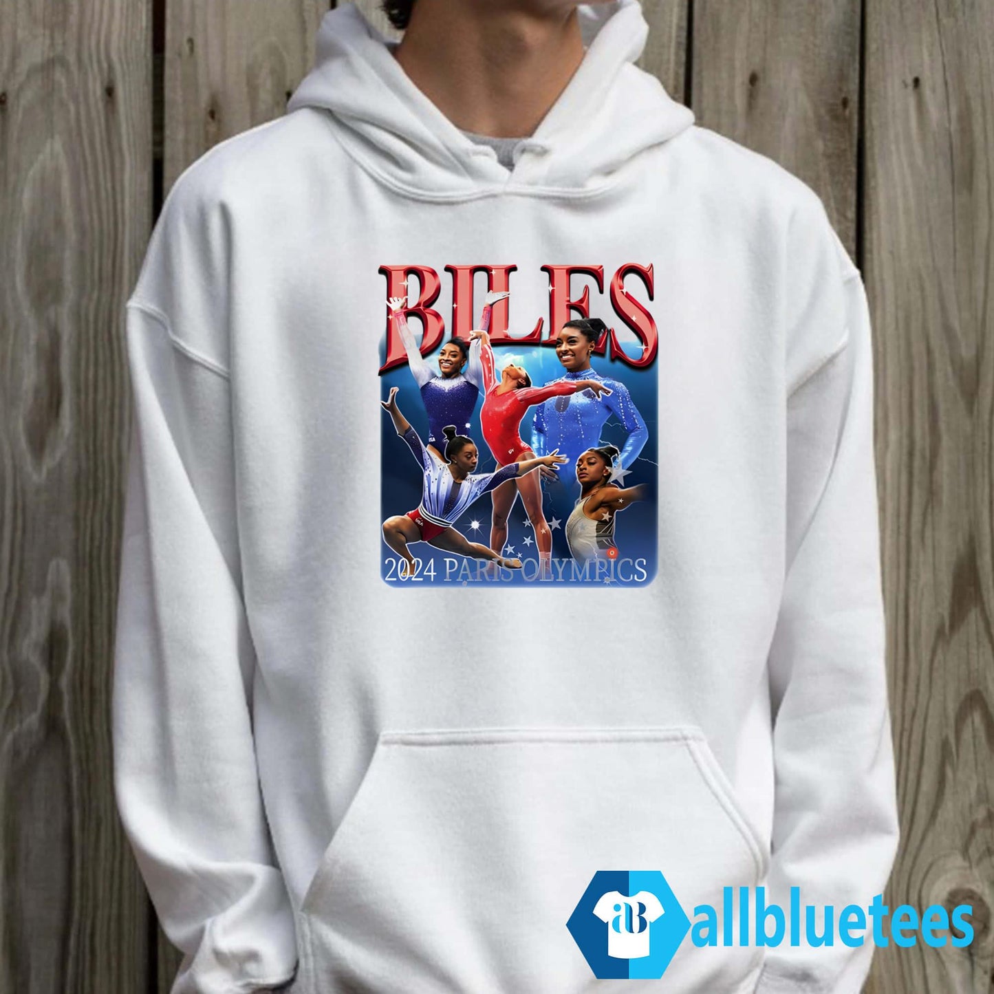 Jonathan Owens Biles 2024 Paris Olympics Shirt