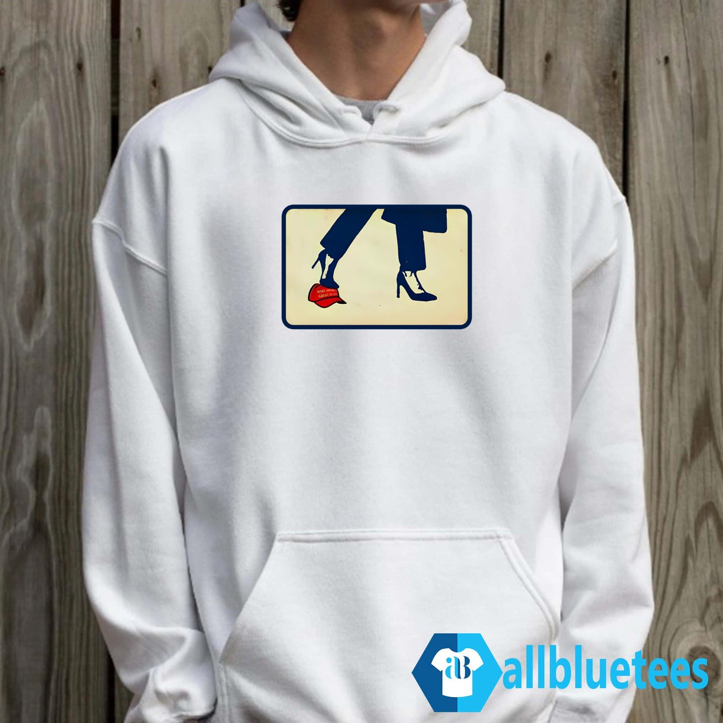 Kamala 2024 Anti-Maga High Heels Step On Red Hat Shirt
