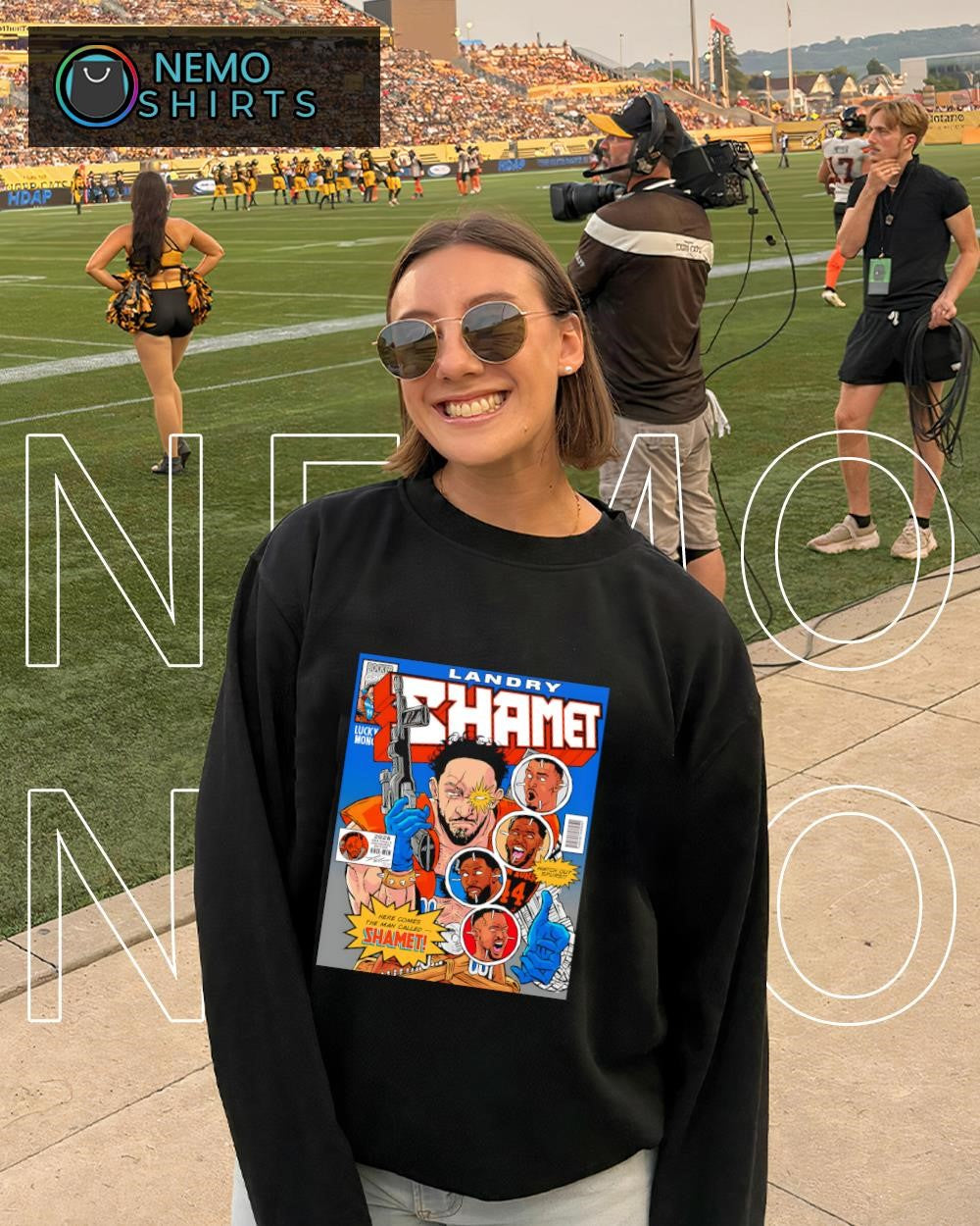 Landry Shamet Knix-Men watch out Spurs shirt