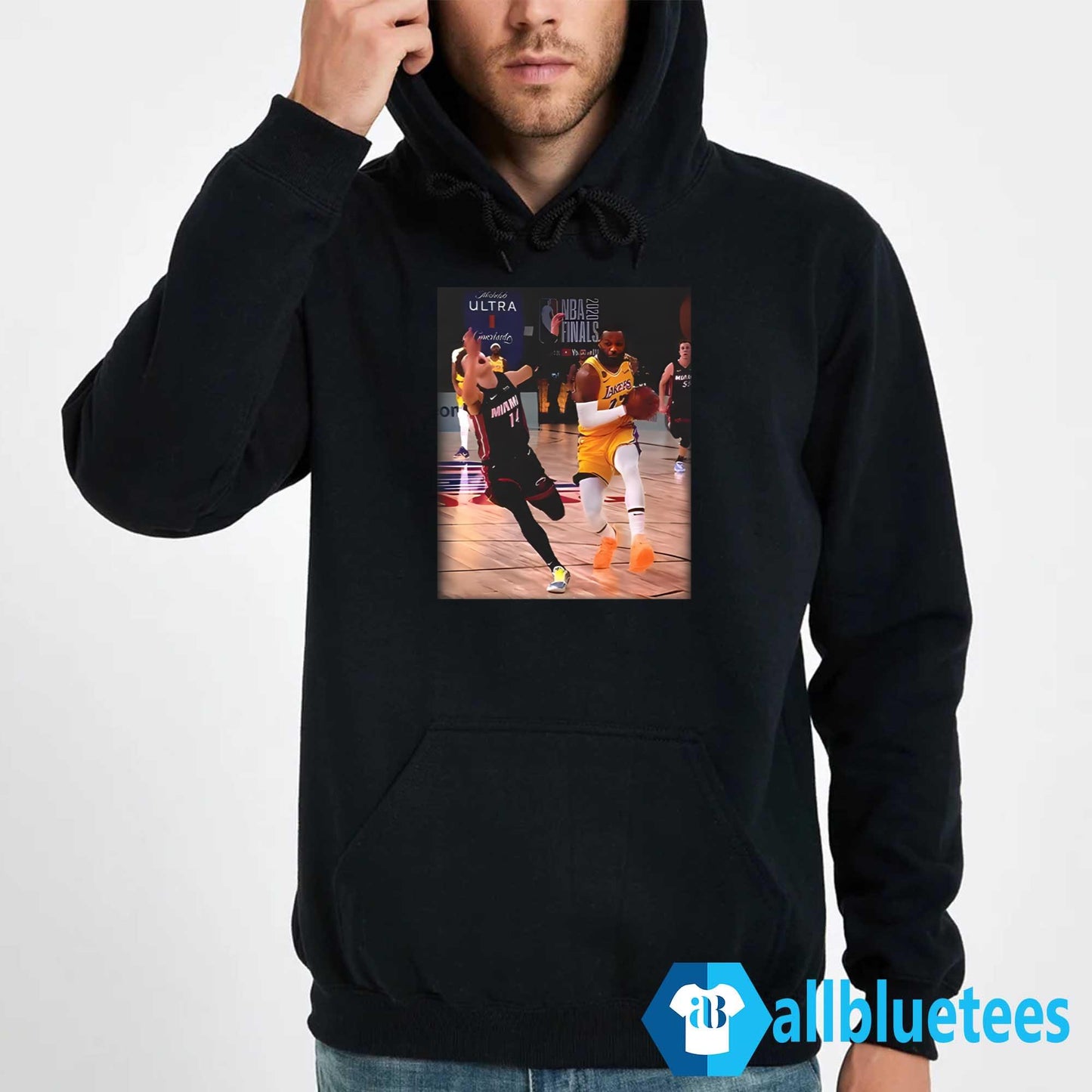 LeBron James Tossing Tyler Herro Shirt
