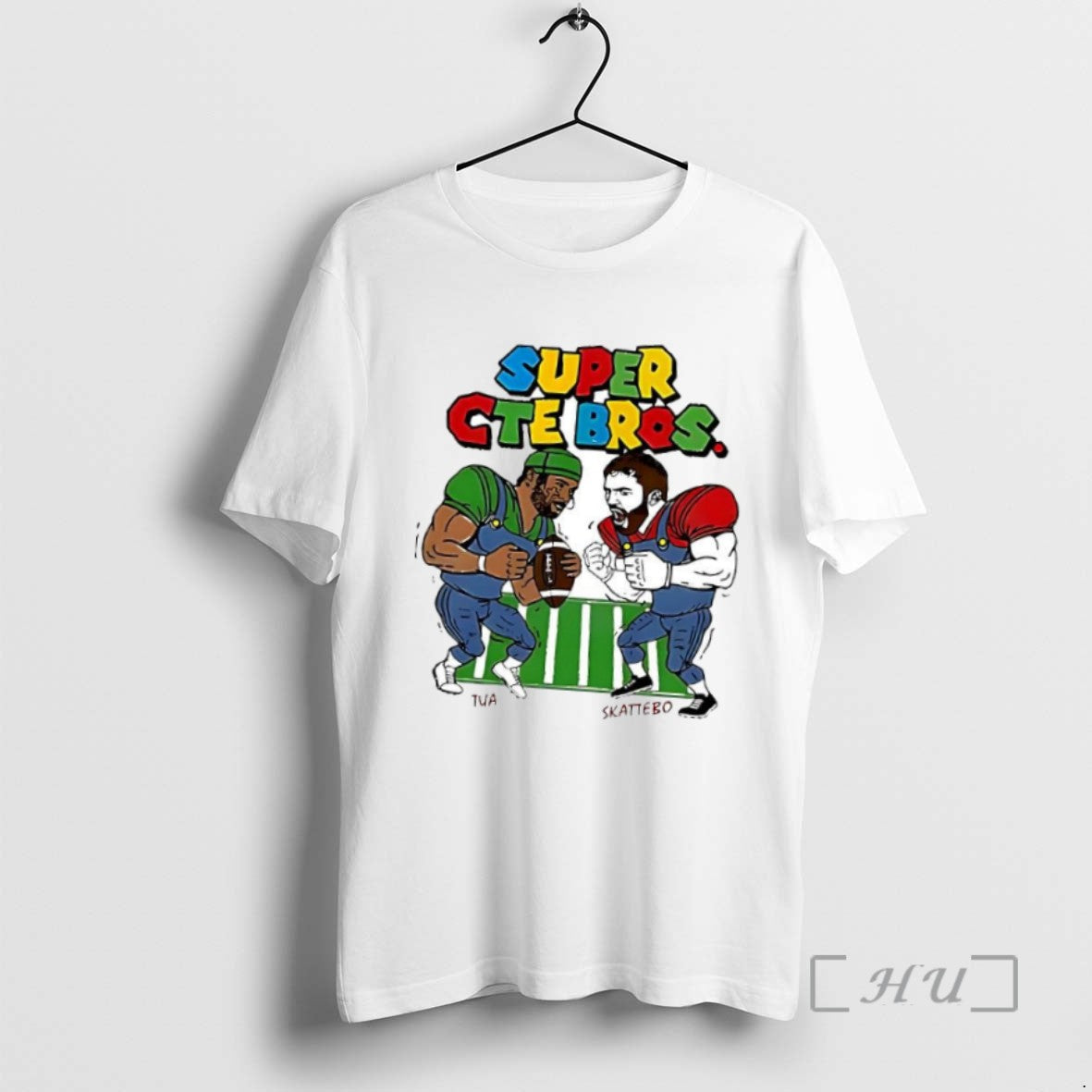 Limited Edition Super Cte Bros Tua Vs Skattebo Football Cartoon